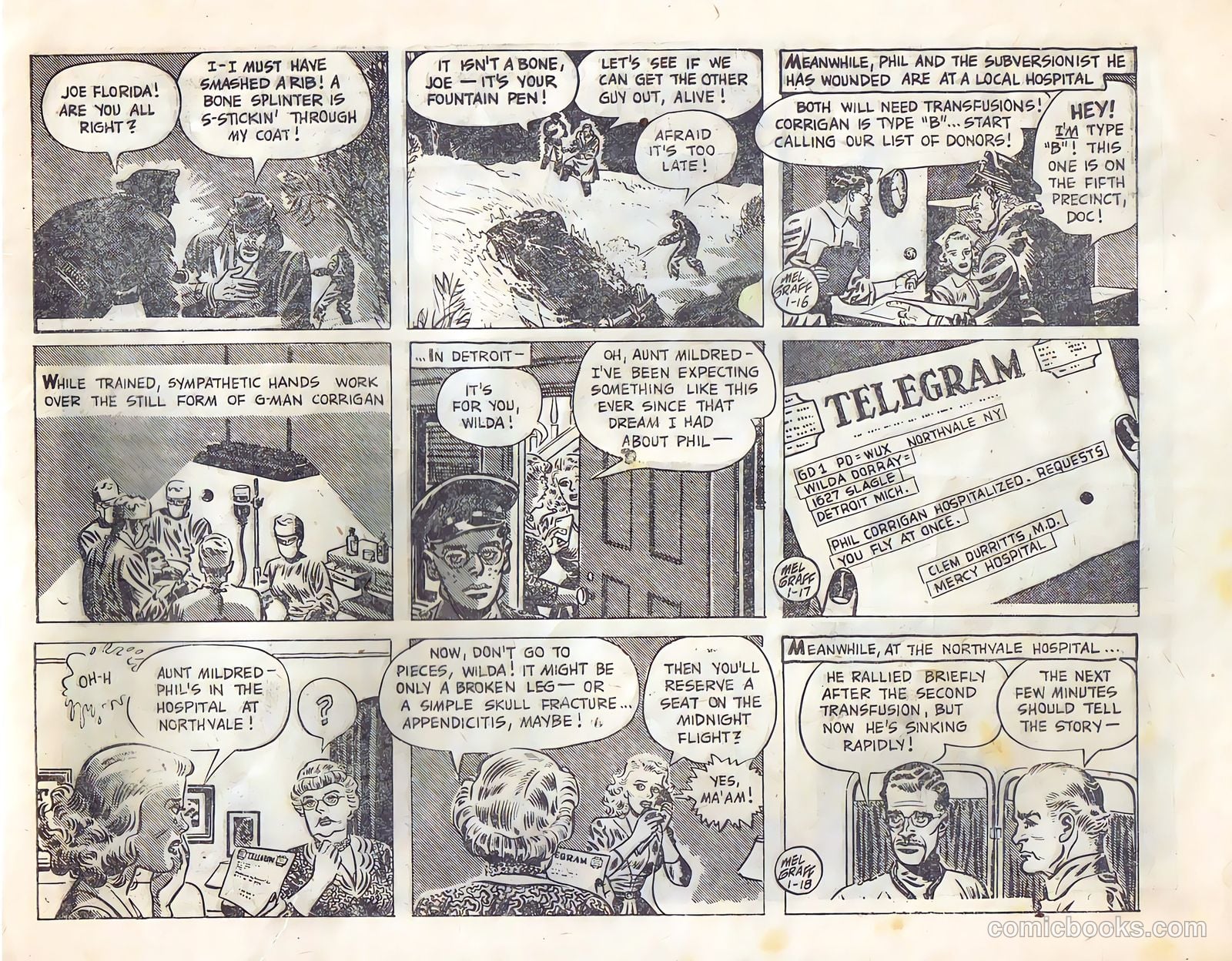 Secret Agent X-9 #20 — page 16 of 18