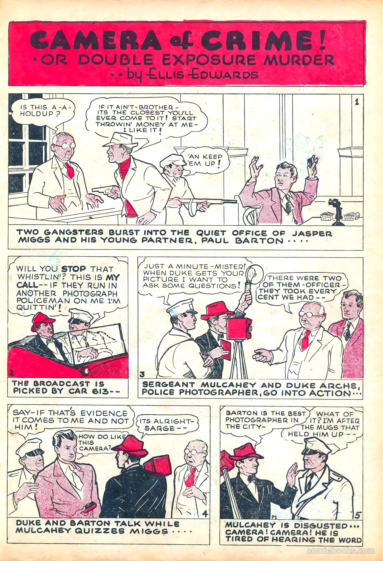 Keen Detective Funnies 5 v2 #1 — page 31 of 52