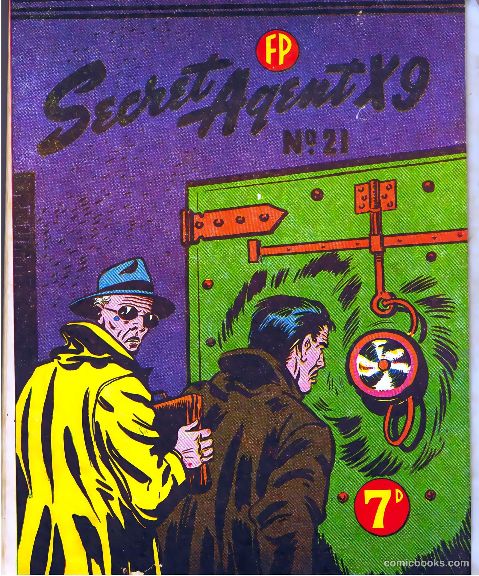 Secret Agent X-9 #21 — page 1 of 18