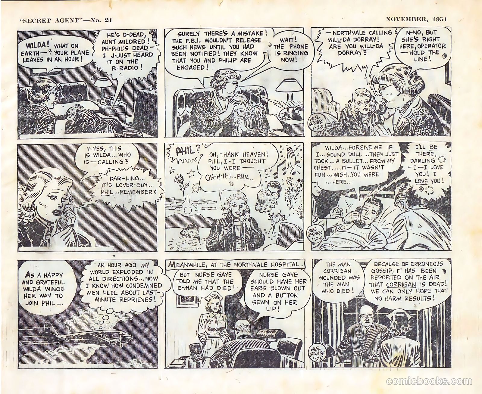 Secret Agent X-9 #21 — page 2 of 18
