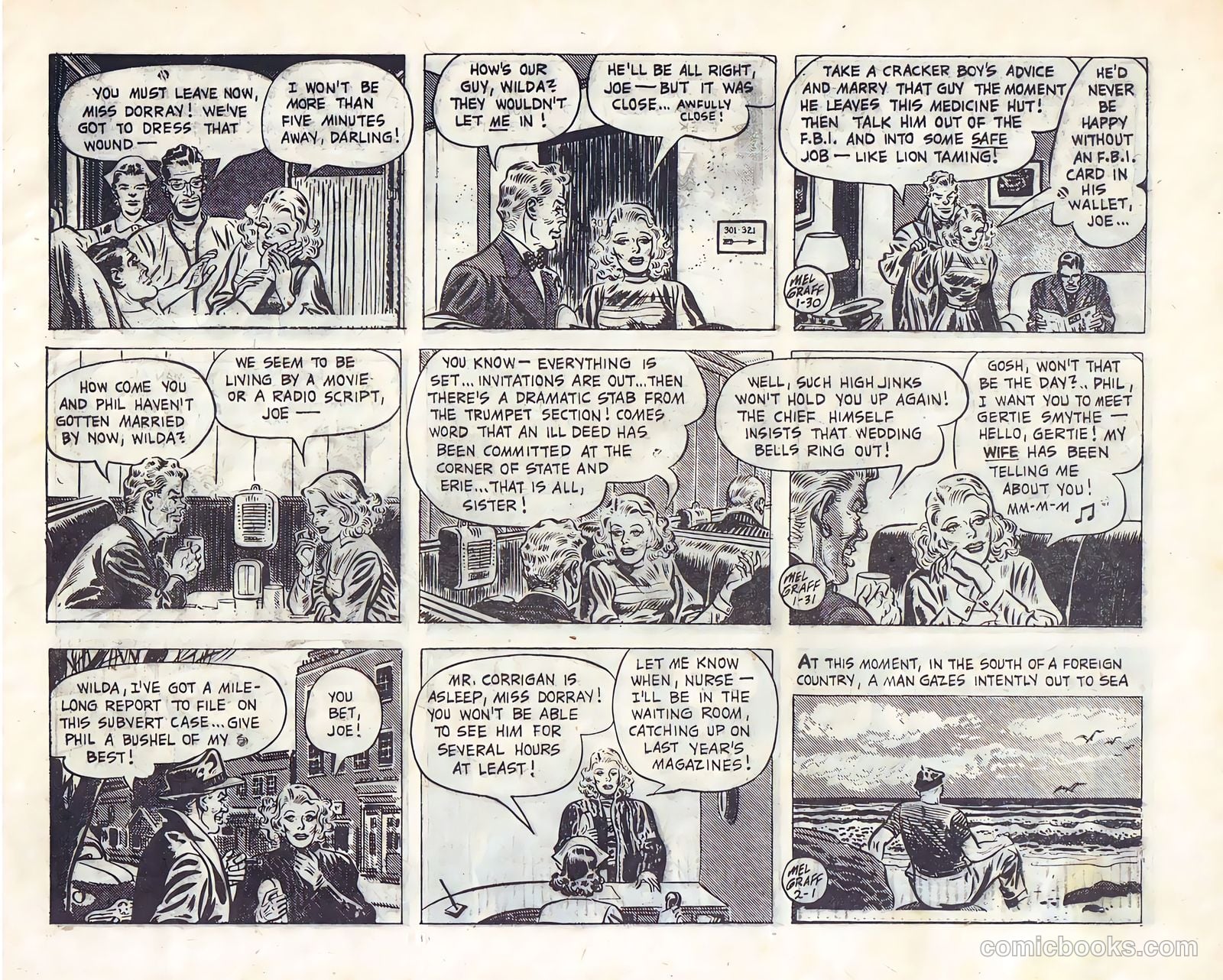 Secret Agent X-9 #21 — page 4 of 18