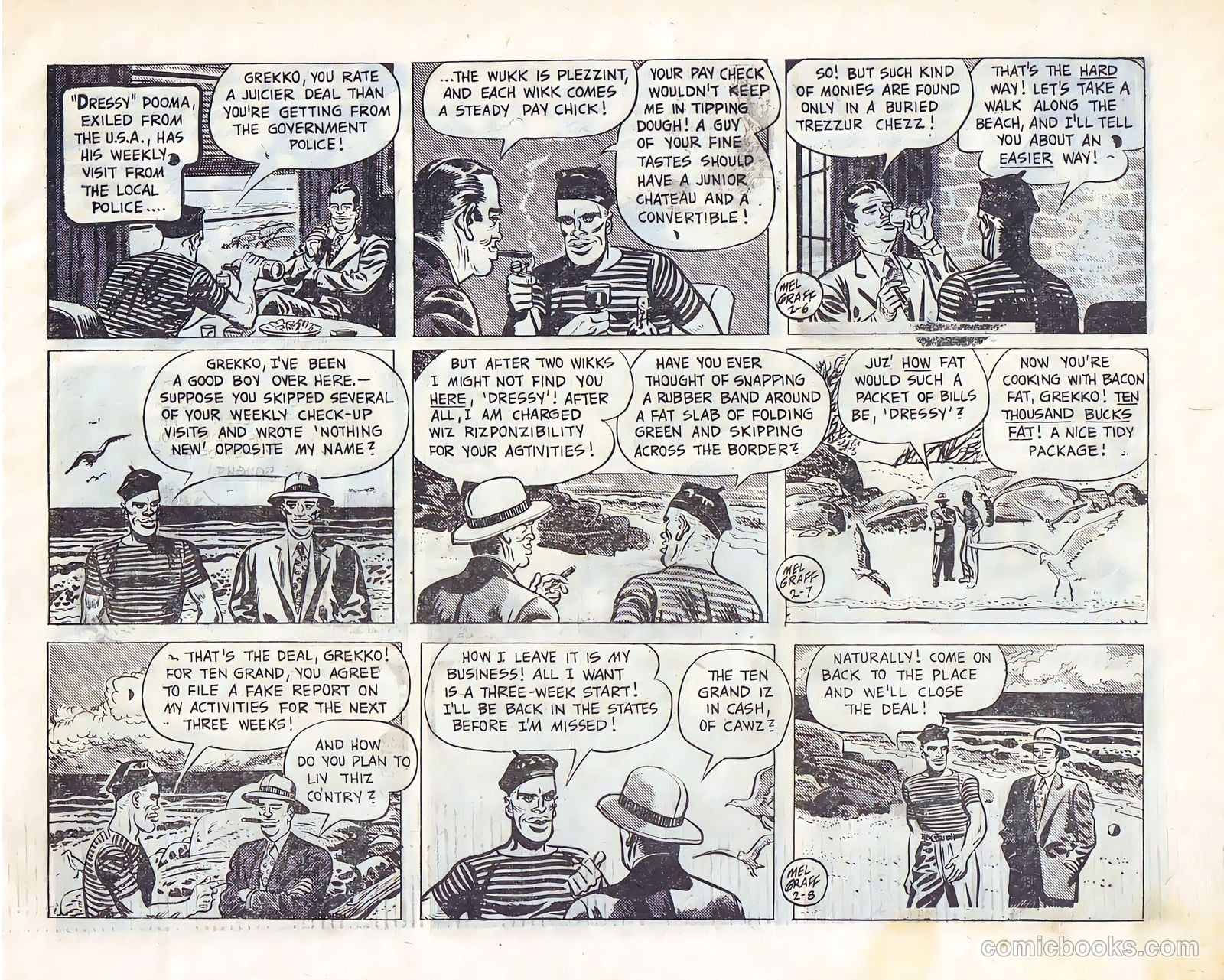 Secret Agent X-9 #21 — page 6 of 18