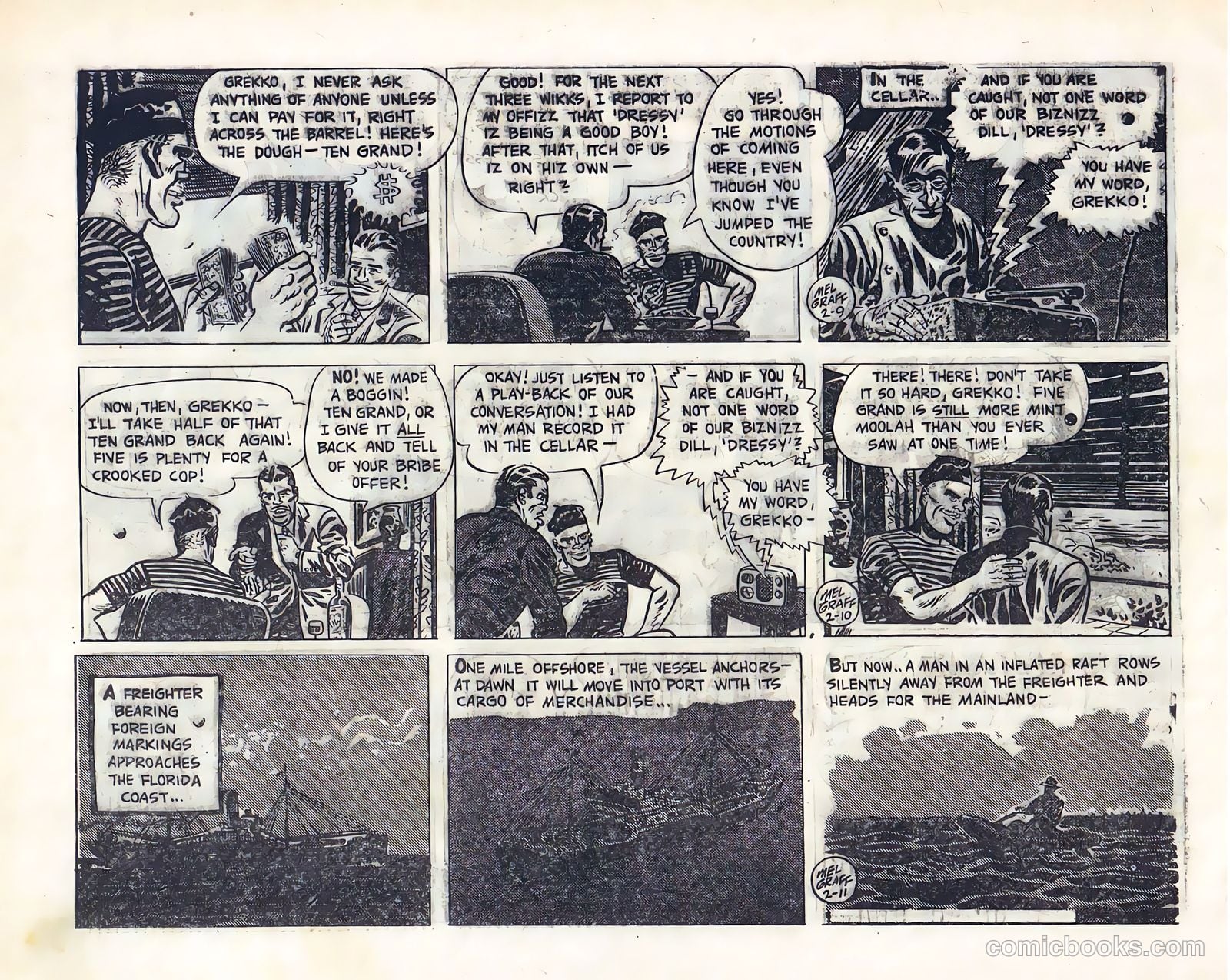 Secret Agent X-9 #21 — page 7 of 18