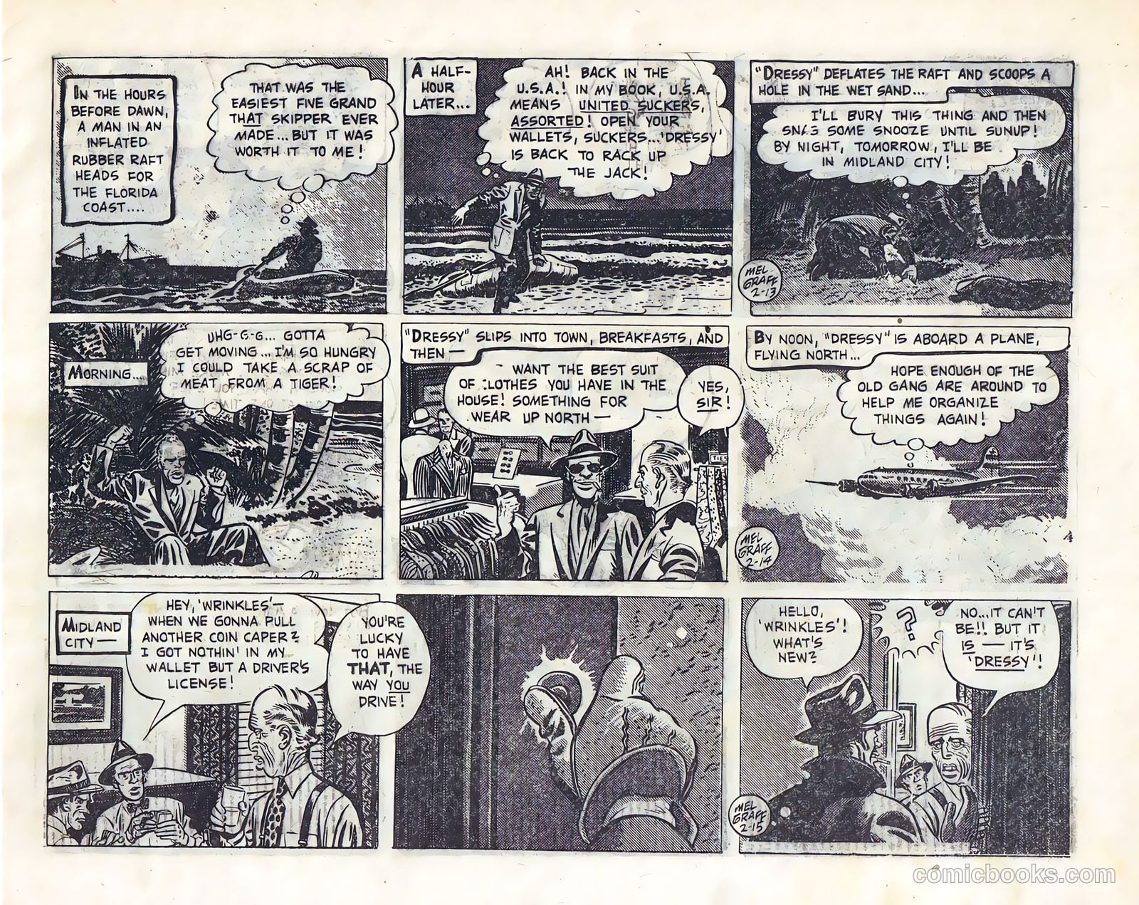 Secret Agent X-9 #21 — page 8 of 18