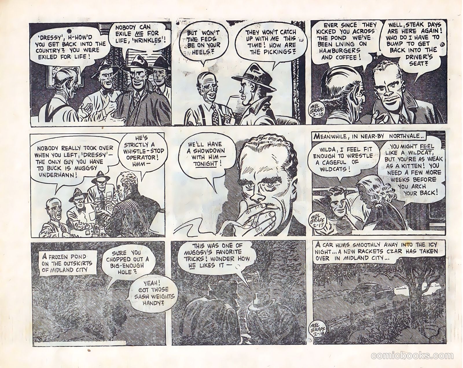 Secret Agent X-9 #21 — page 9 of 18