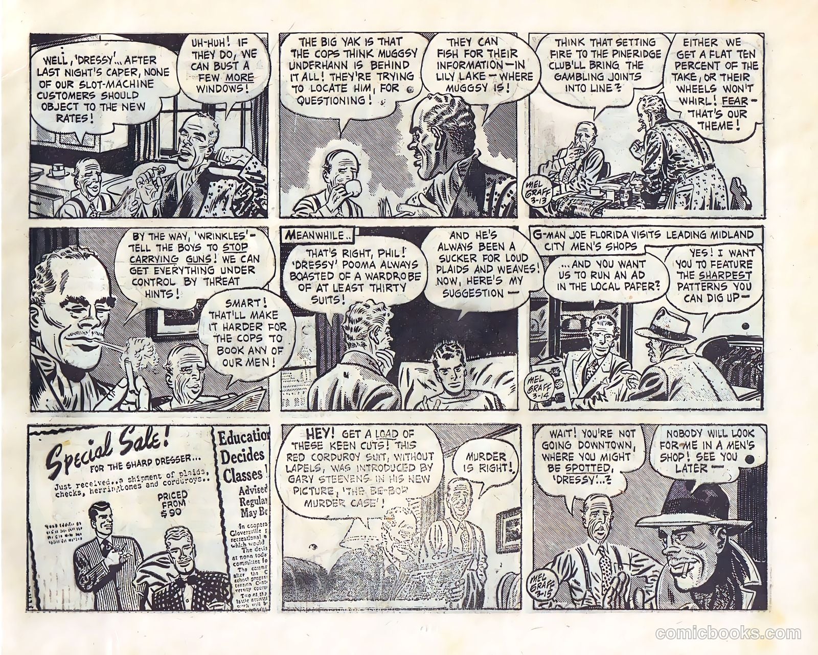Secret Agent X-9 #21 — page 16 of 18