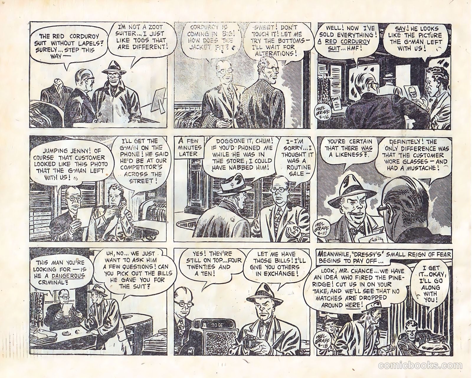 Secret Agent X-9 #21 — page 17 of 18