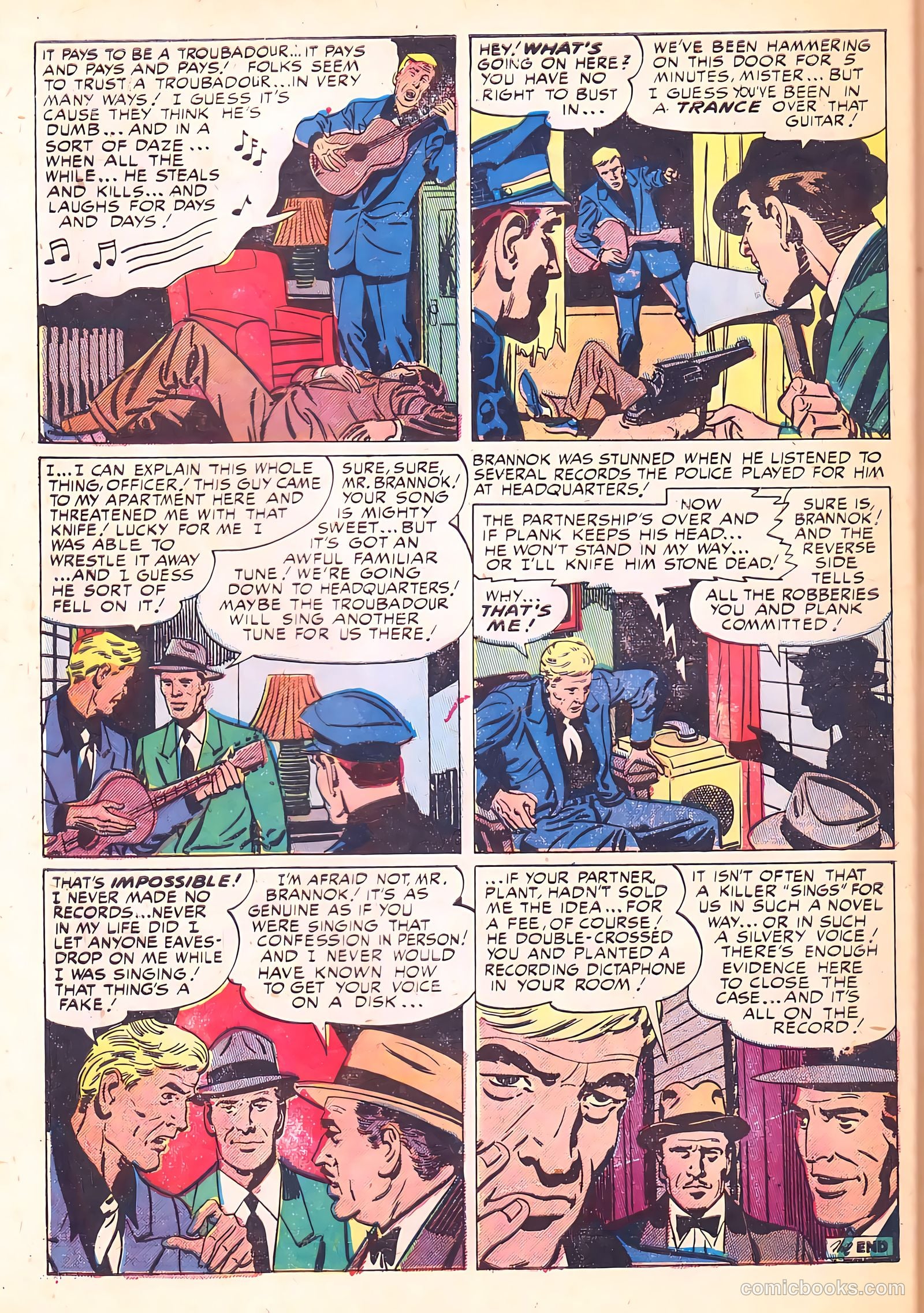 Justice Traps the Guilty #26 — page 48 of 52