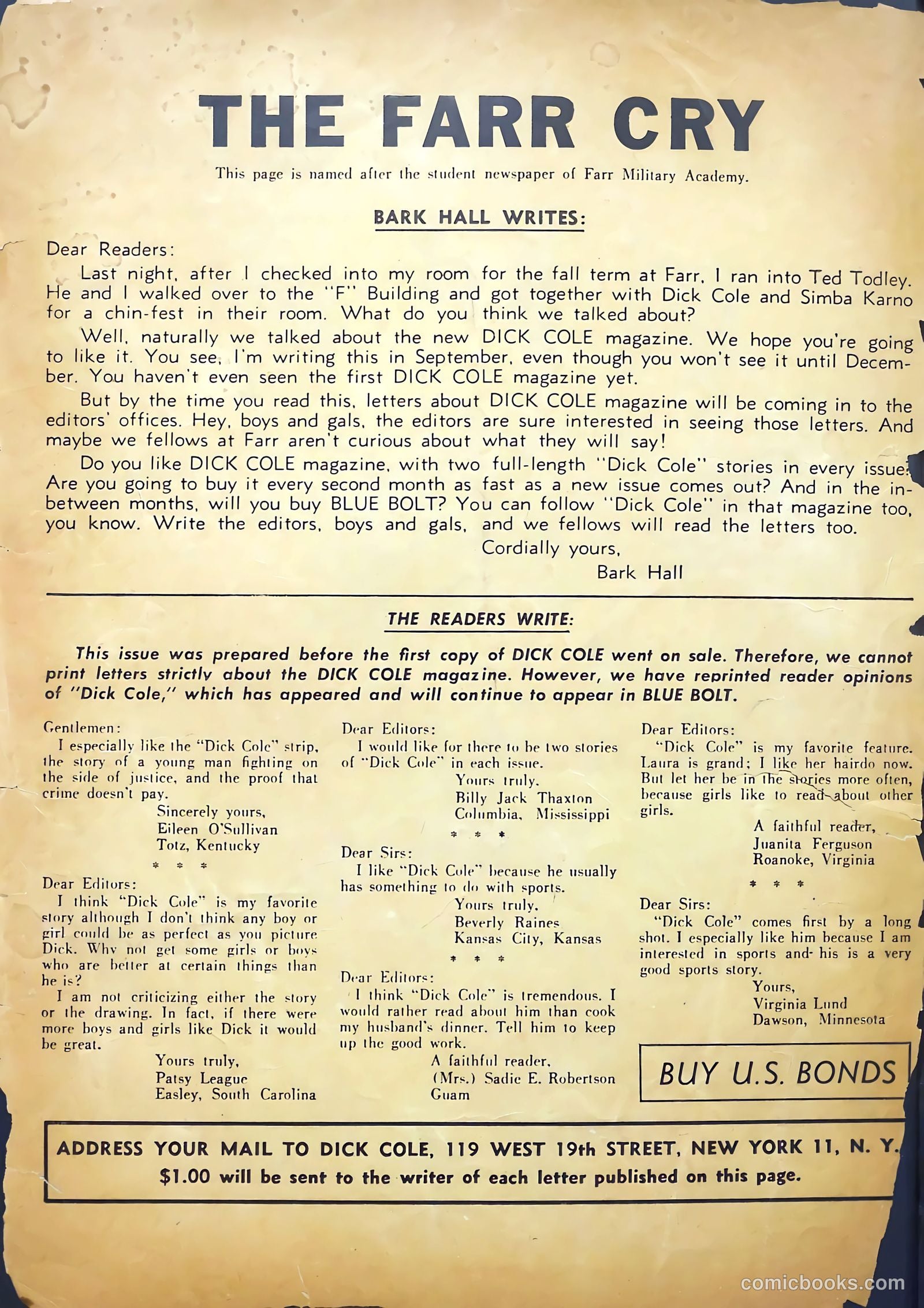 Dick Cole #2 — page 3 of 53