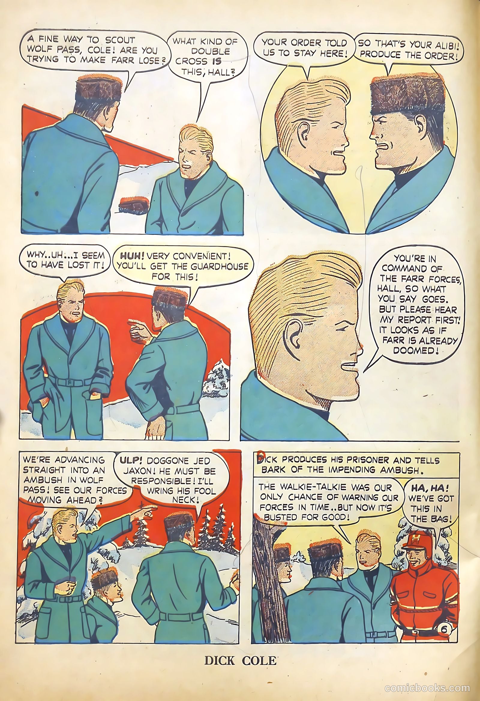 Dick Cole #2 — page 9 of 53
