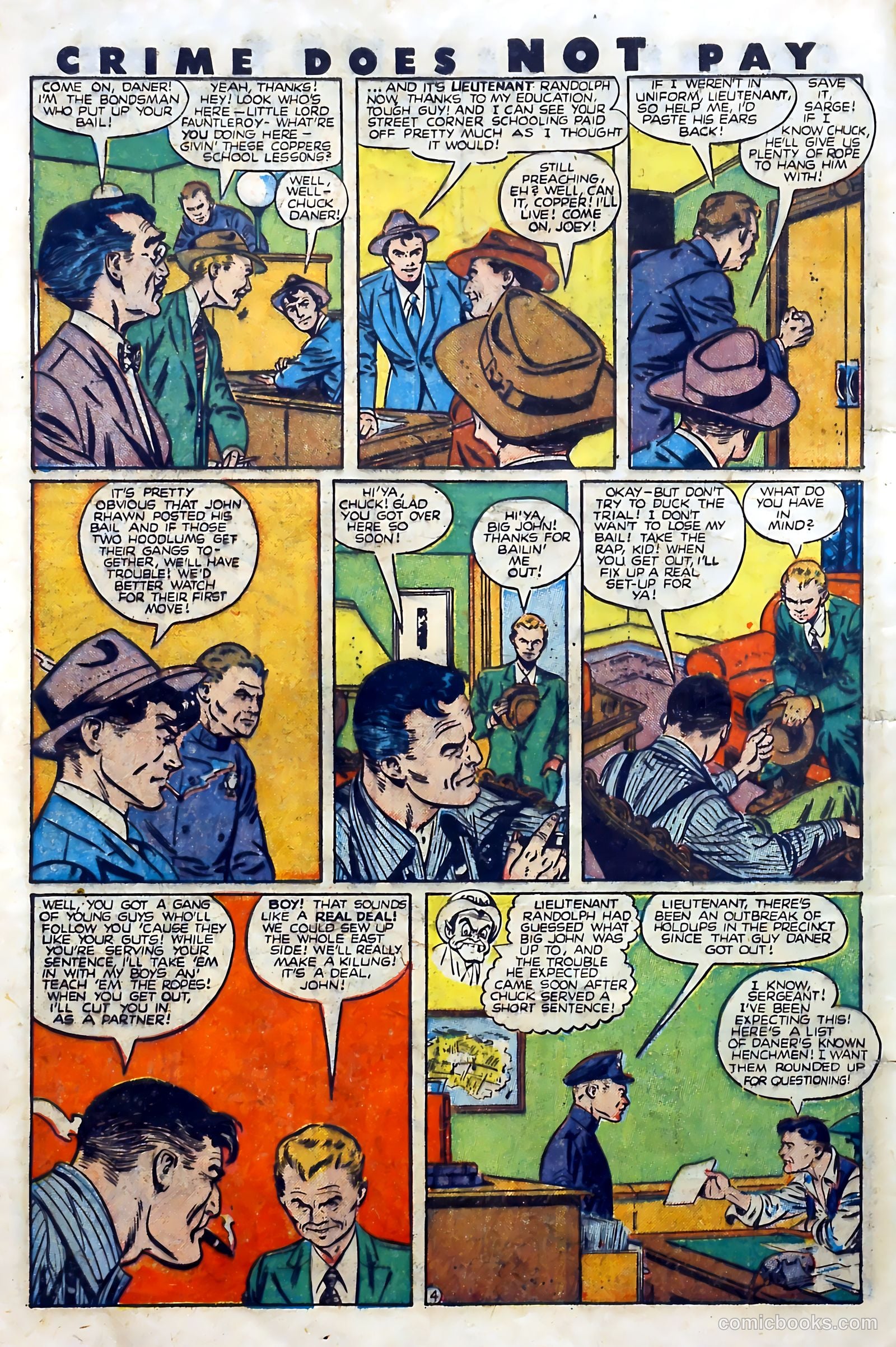 Crime Does Not Pay #75 — page 6 of 52