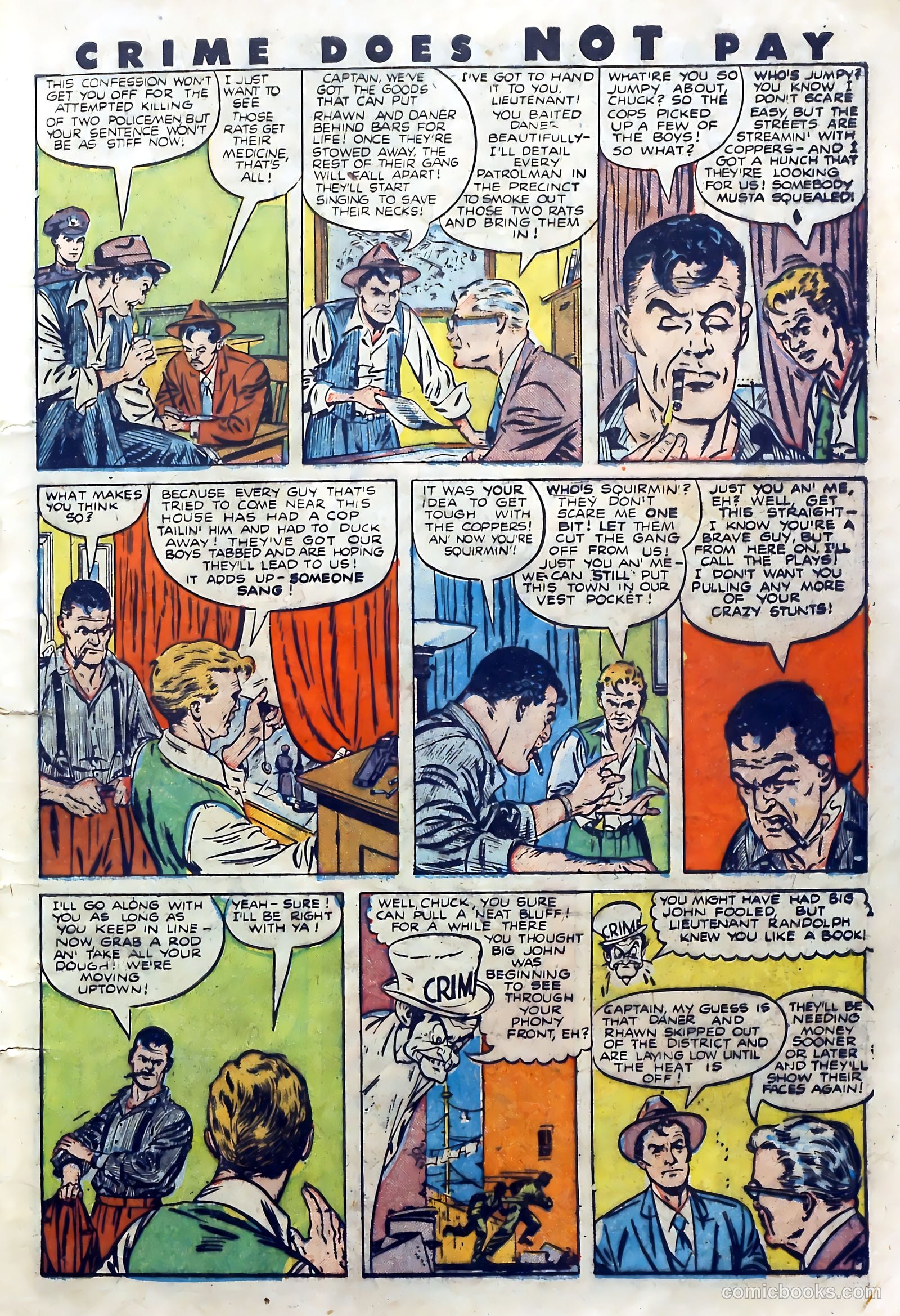 Crime Does Not Pay #75 — page 9 of 52