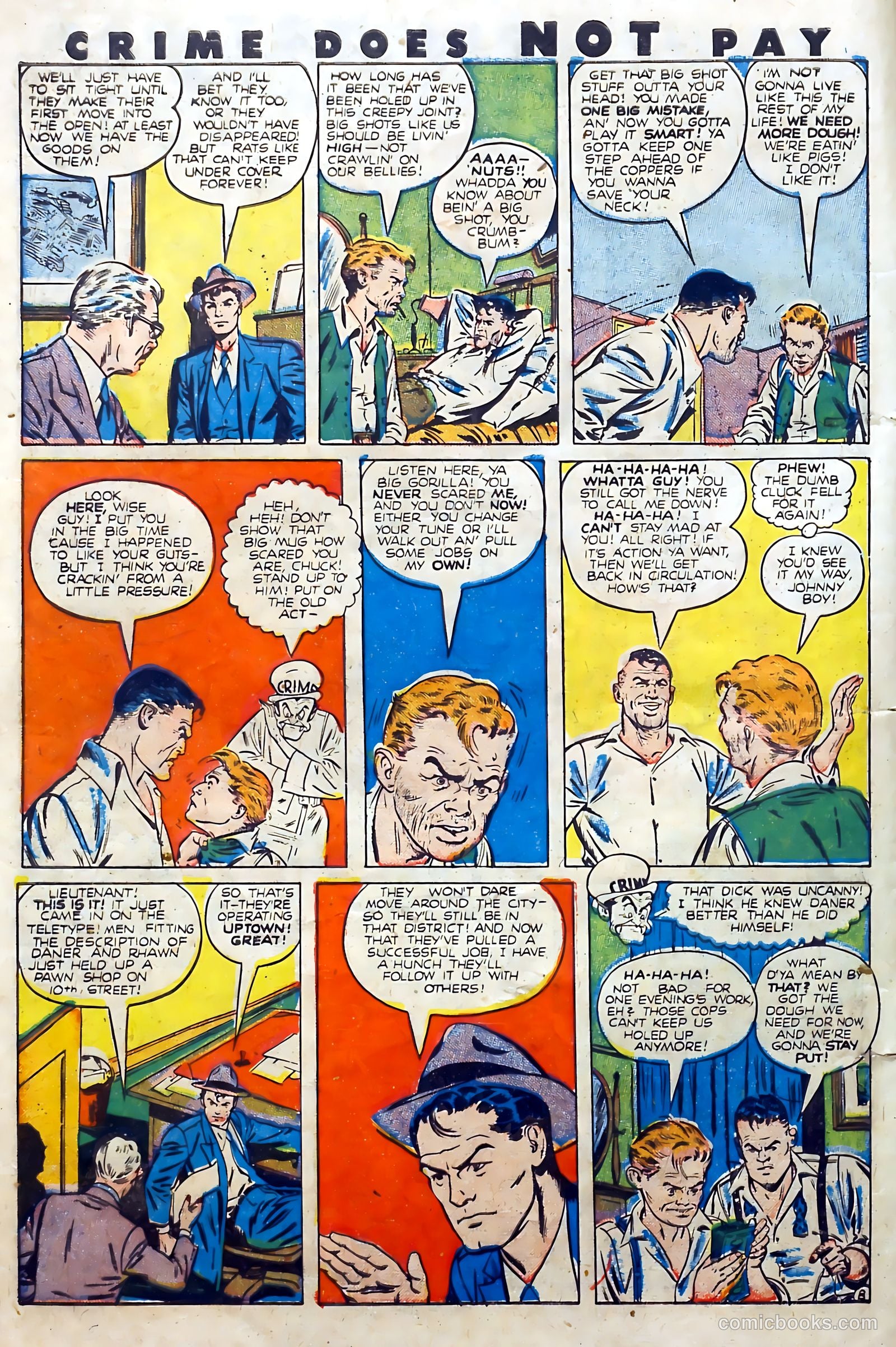 Crime Does Not Pay #75 — page 10 of 52