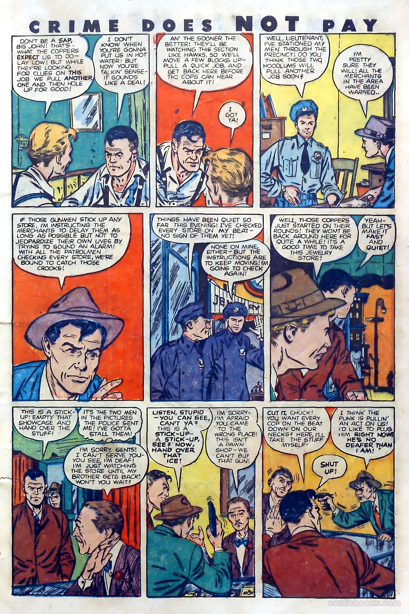 Crime Does Not Pay #75 — page 11 of 52