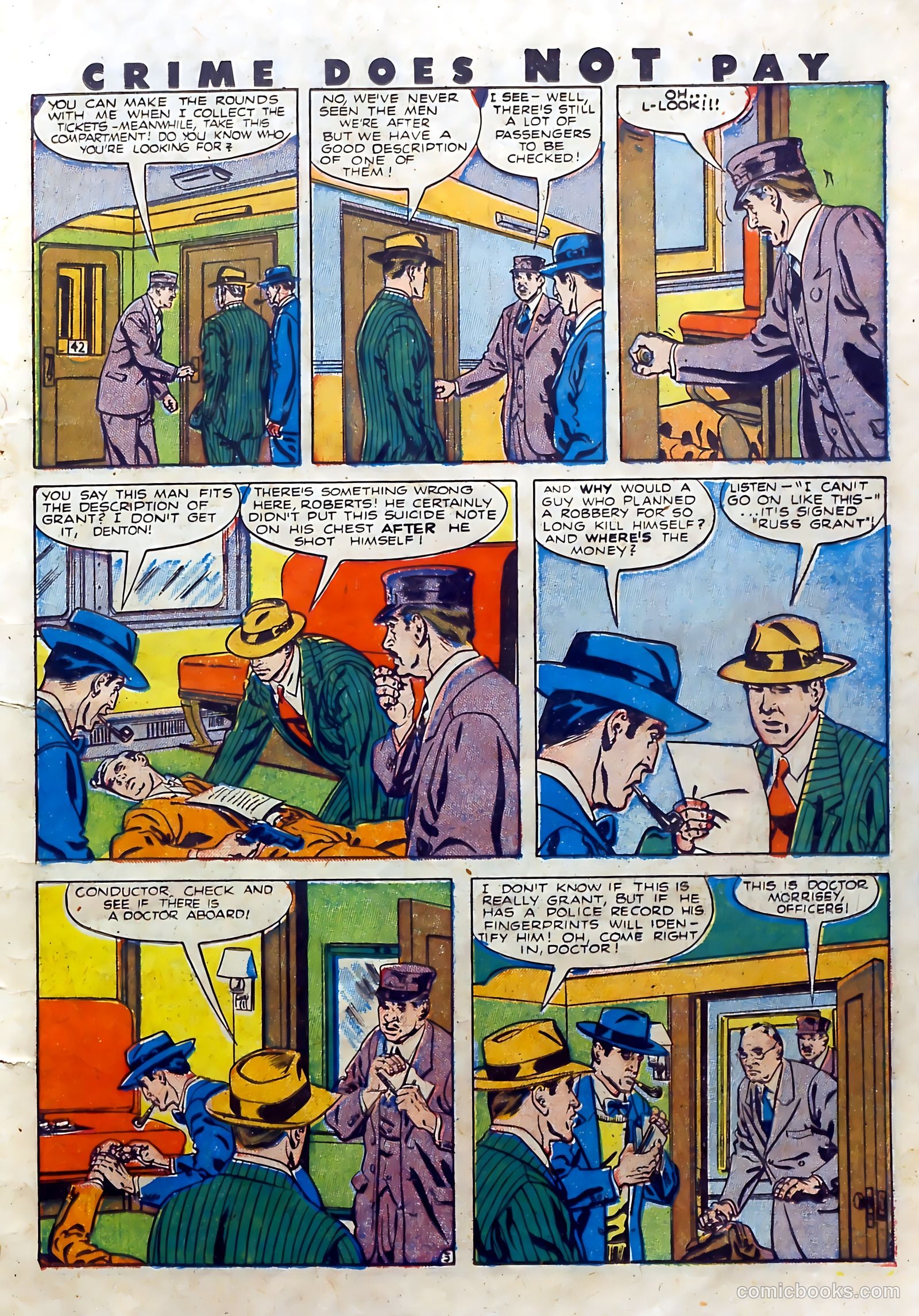 Crime Does Not Pay #75 — page 19 of 52