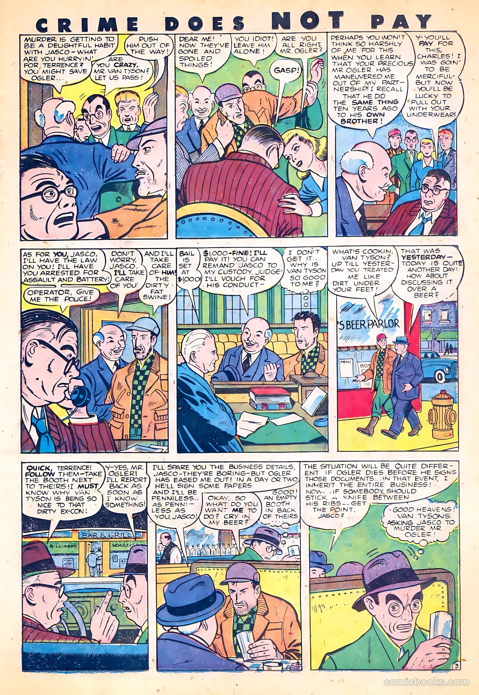 Crime Does Not Pay #75 — page 27 of 52