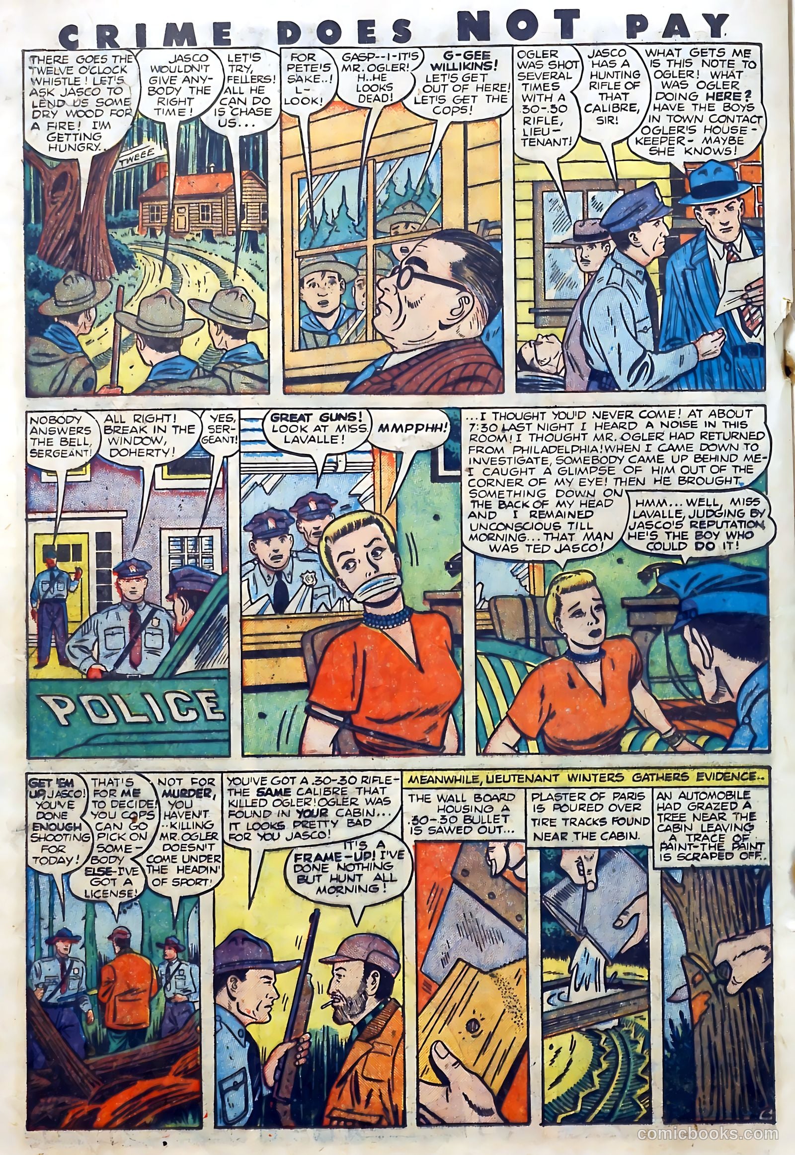 Crime Does Not Pay #75 — page 30 of 52