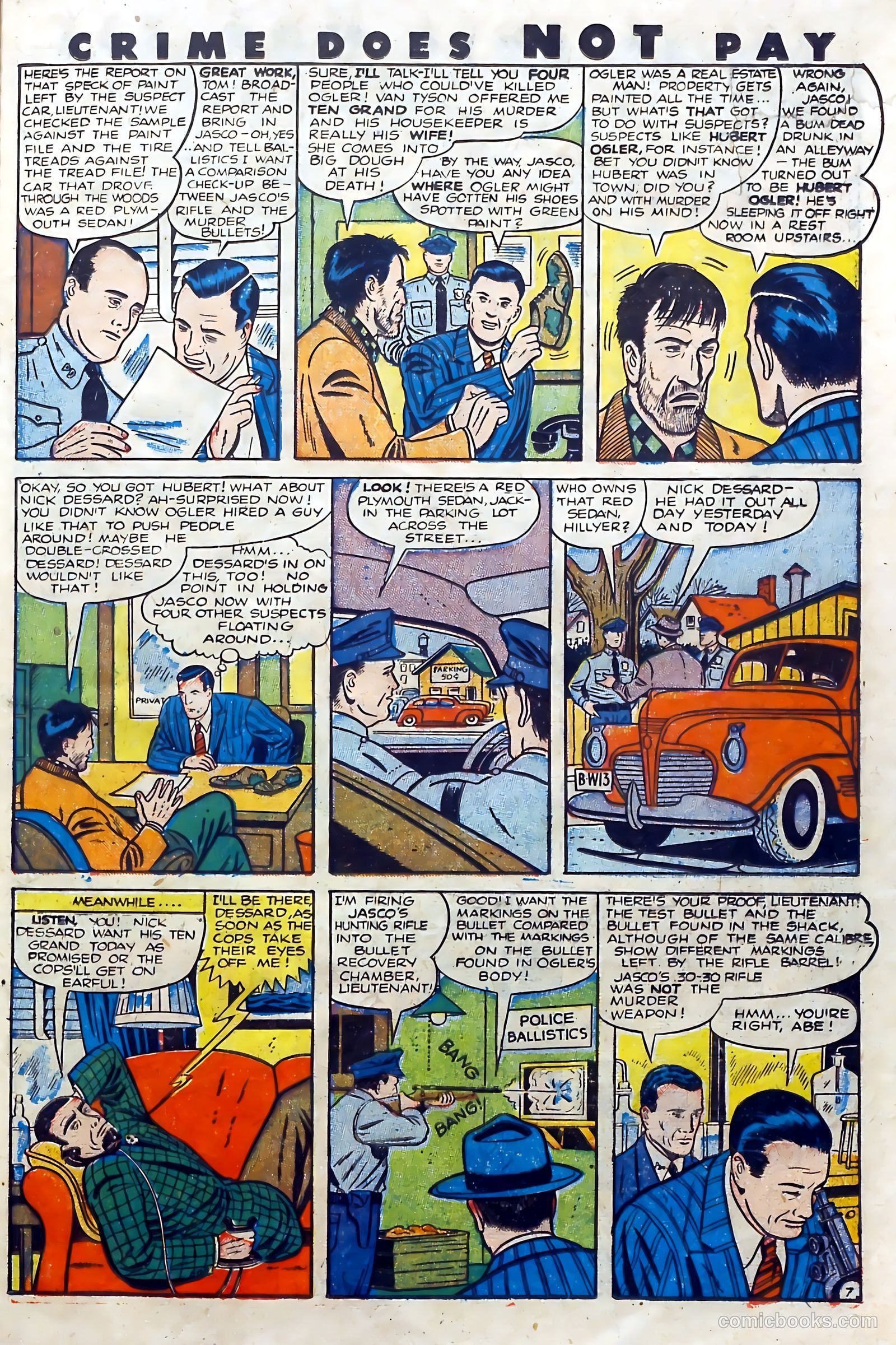 Crime Does Not Pay #75 — page 31 of 52