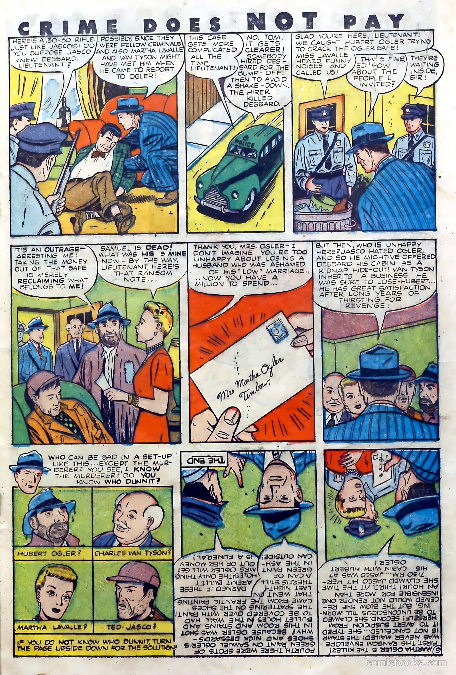 Crime Does Not Pay #75 — page 33 of 52