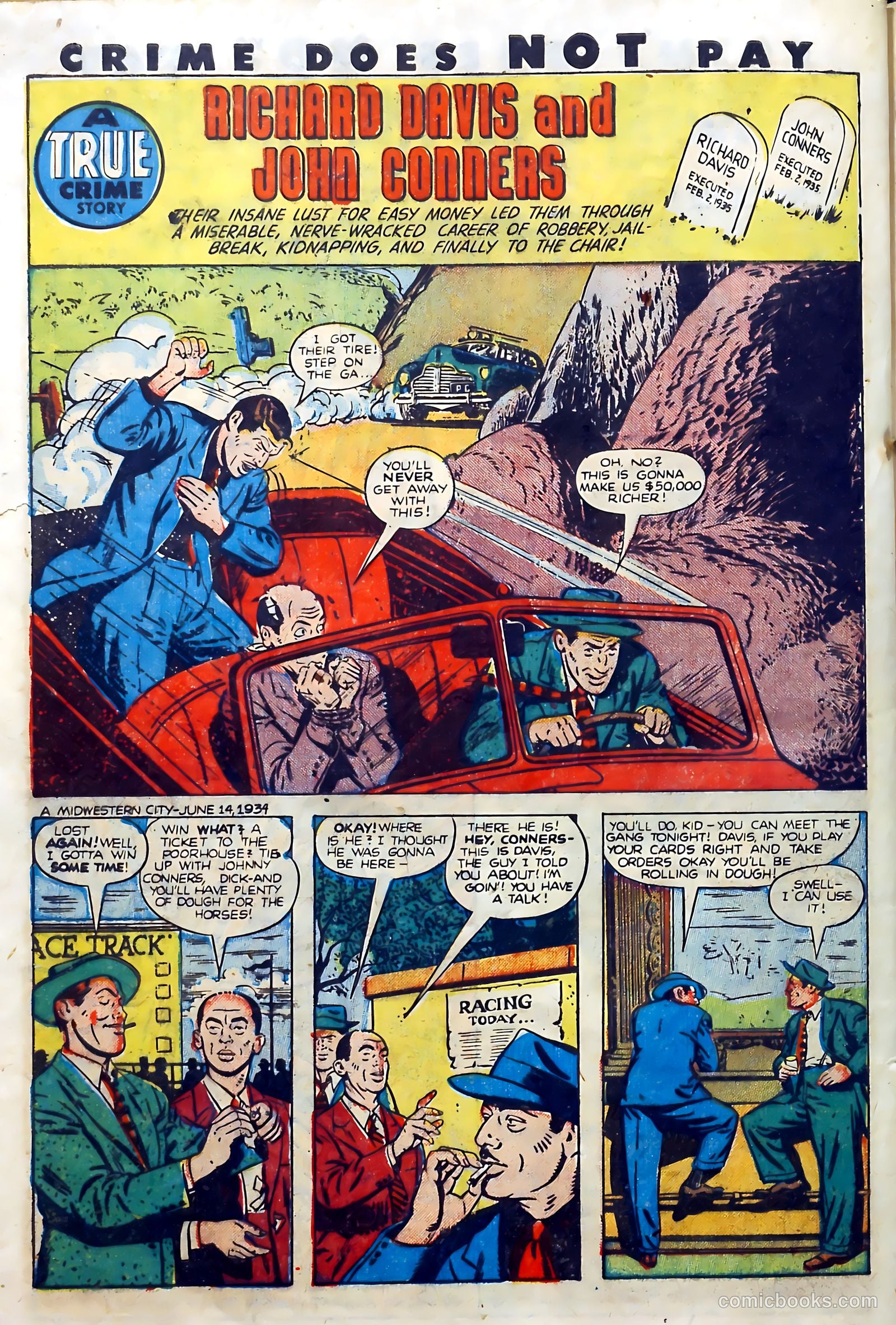 Crime Does Not Pay #75 — page 40 of 52