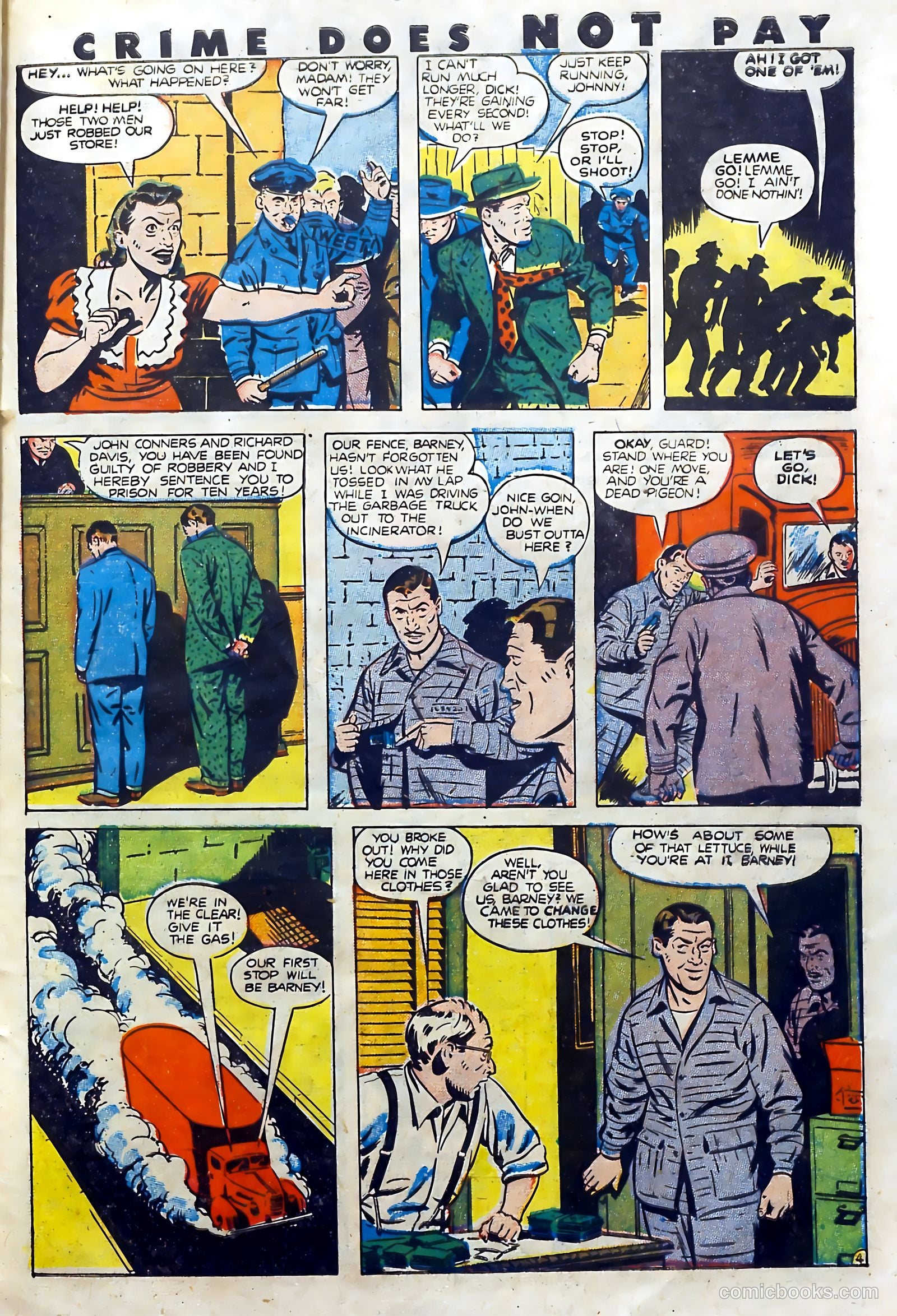 Crime Does Not Pay #75 — page 43 of 52