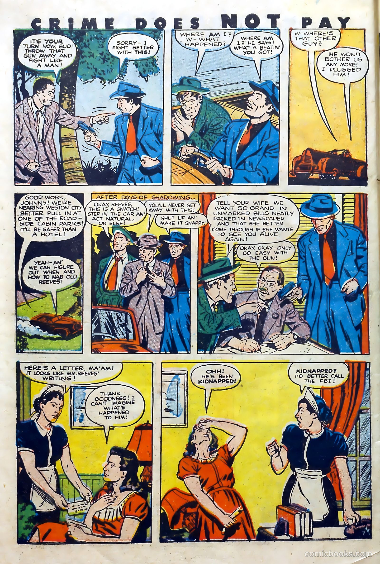 Crime Does Not Pay #75 — page 46 of 52