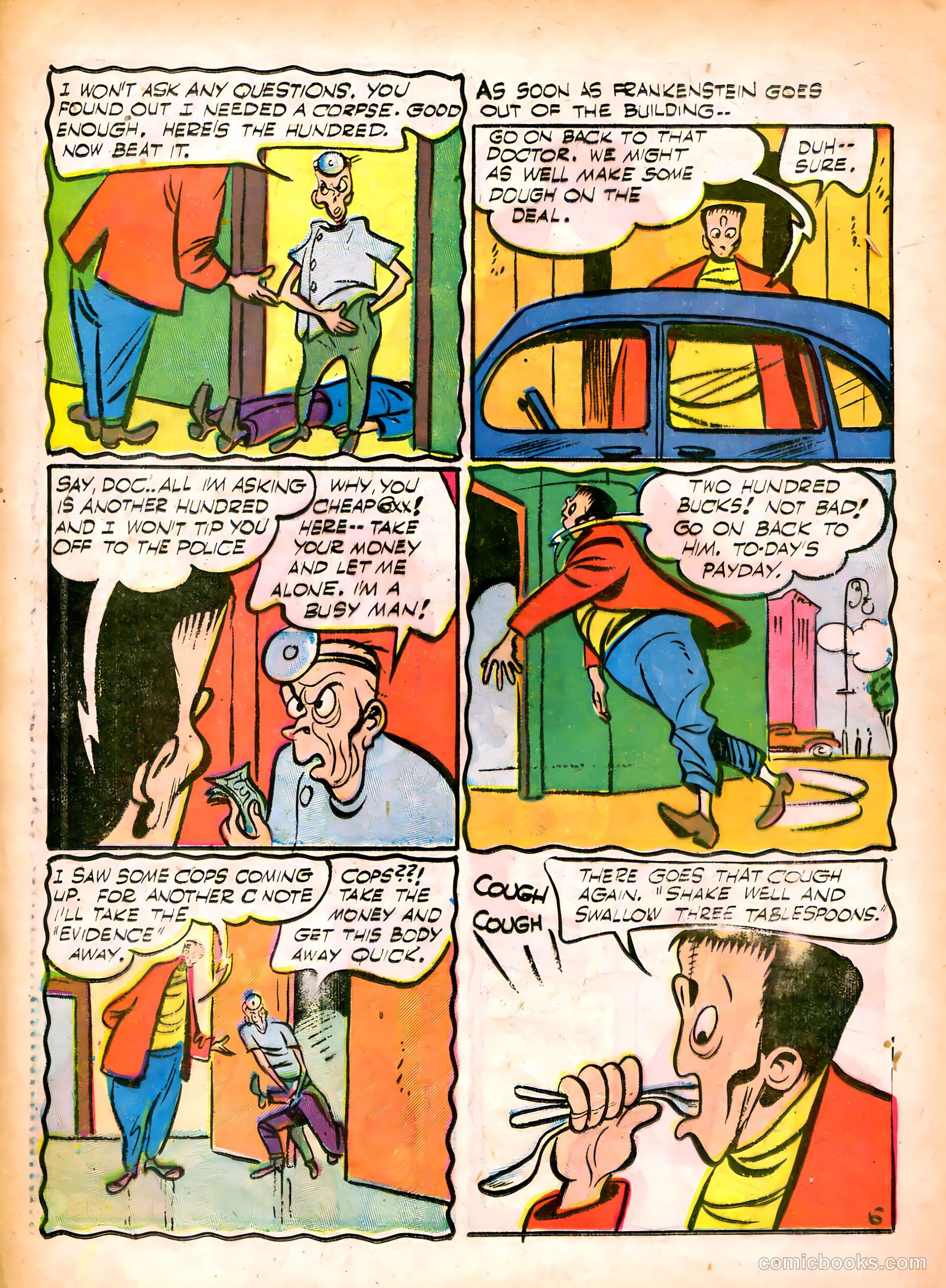 Frankenstein #17 — page 9 of 53