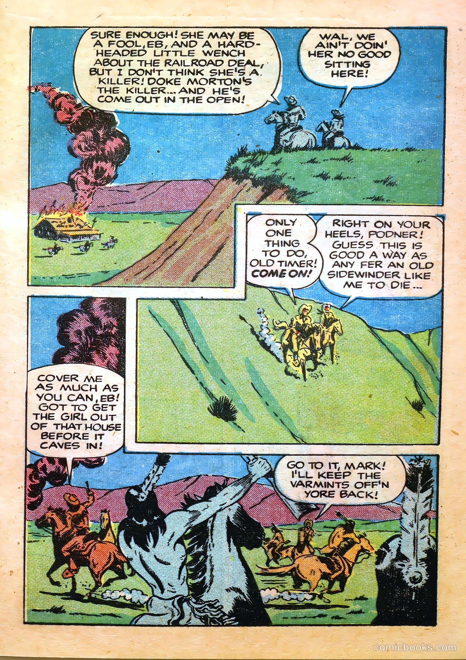 Midget Comics 1 - Fighting Indian Stories #1 — page 33 of 68