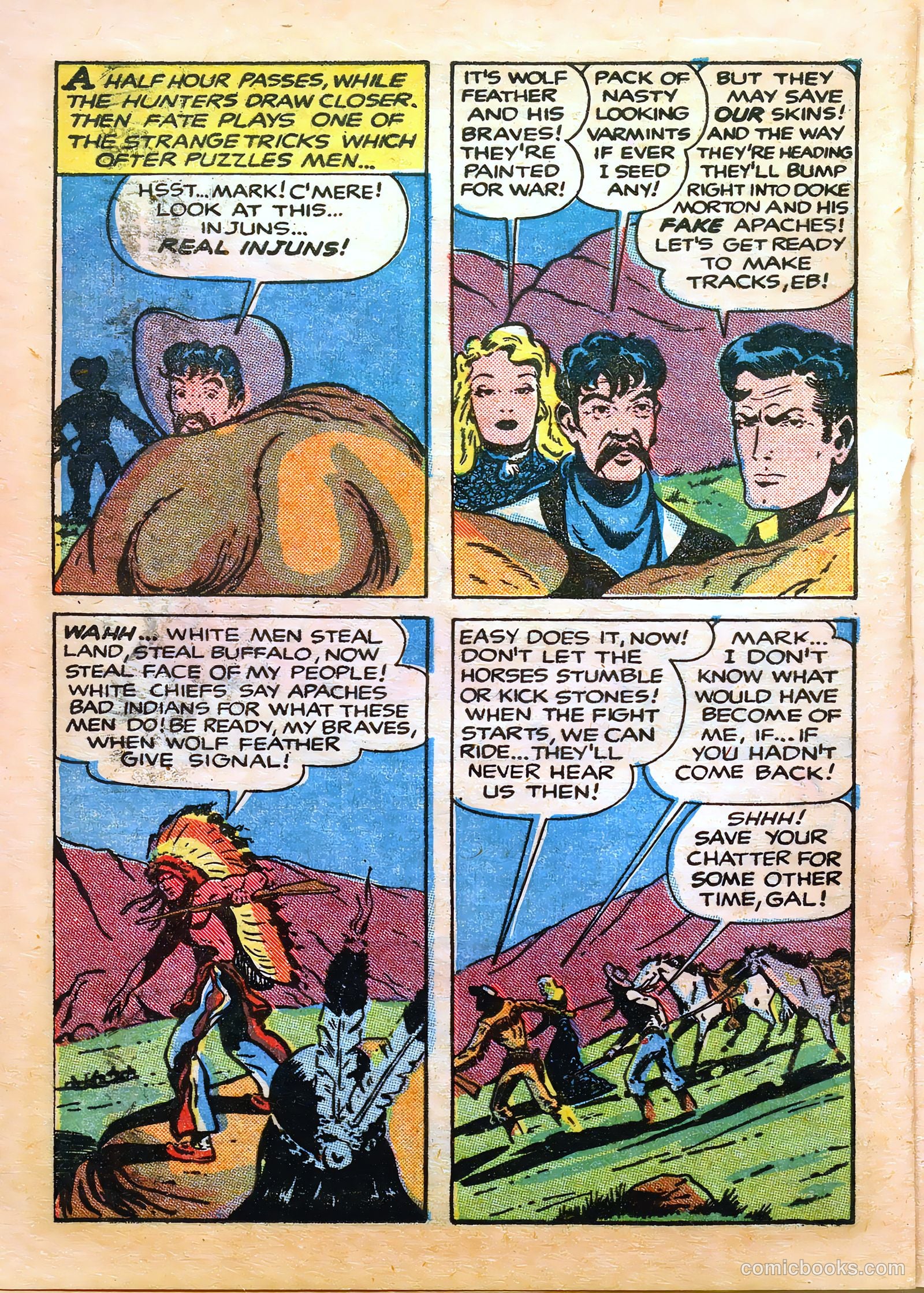 Midget Comics 1 - Fighting Indian Stories #1 — page 36 of 68
