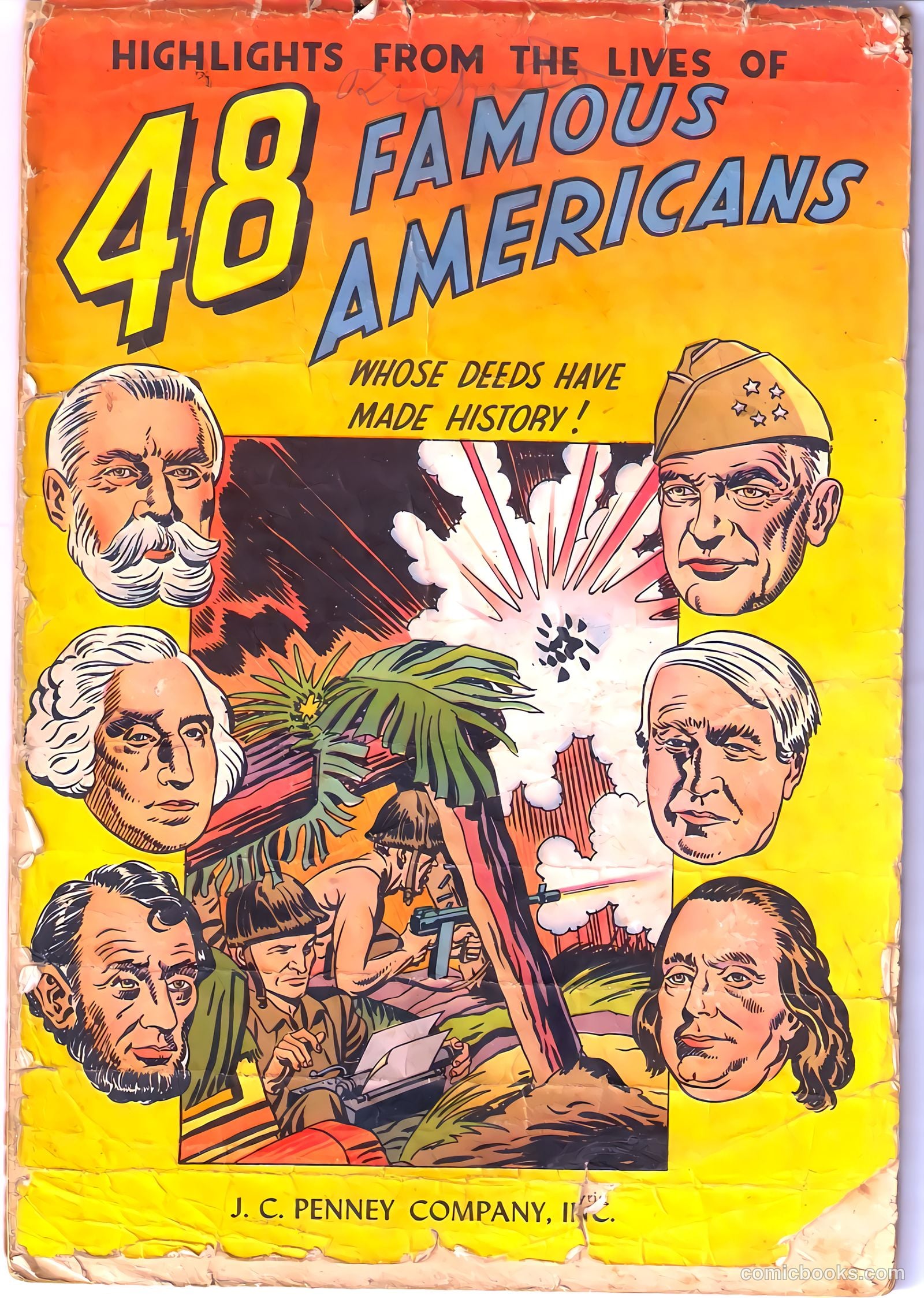 48 Famous Americans #1 — page 1 of 52