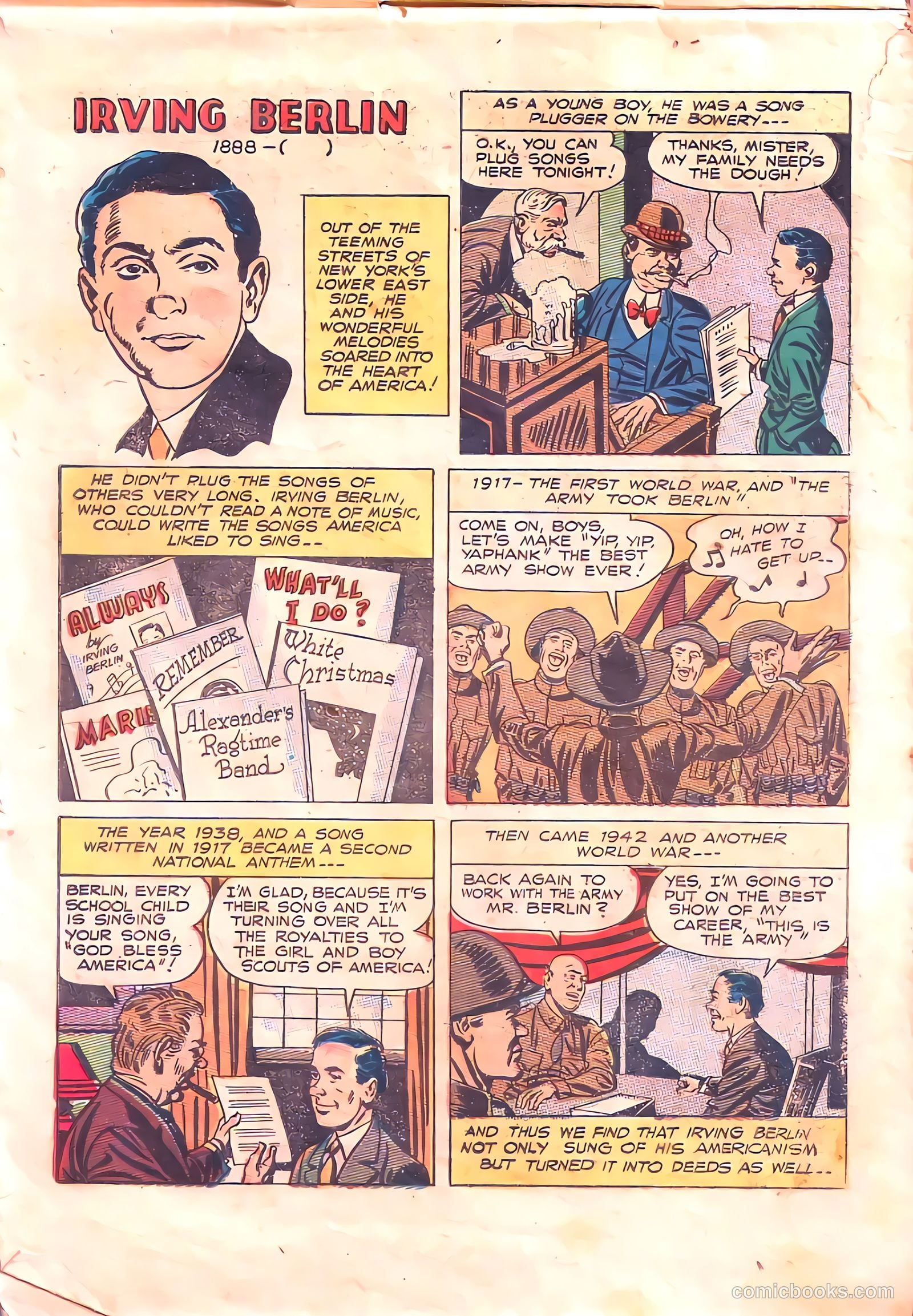 48 Famous Americans #1 — page 7 of 52