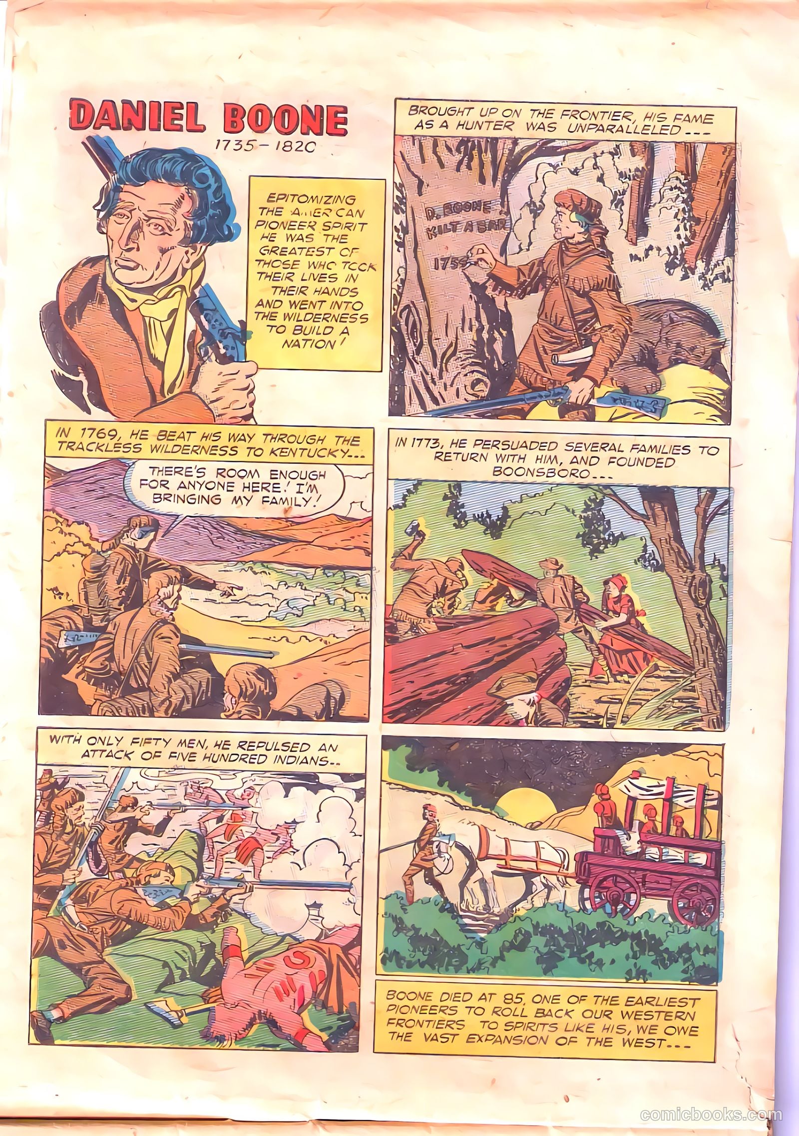 48 Famous Americans #1 — page 8 of 52