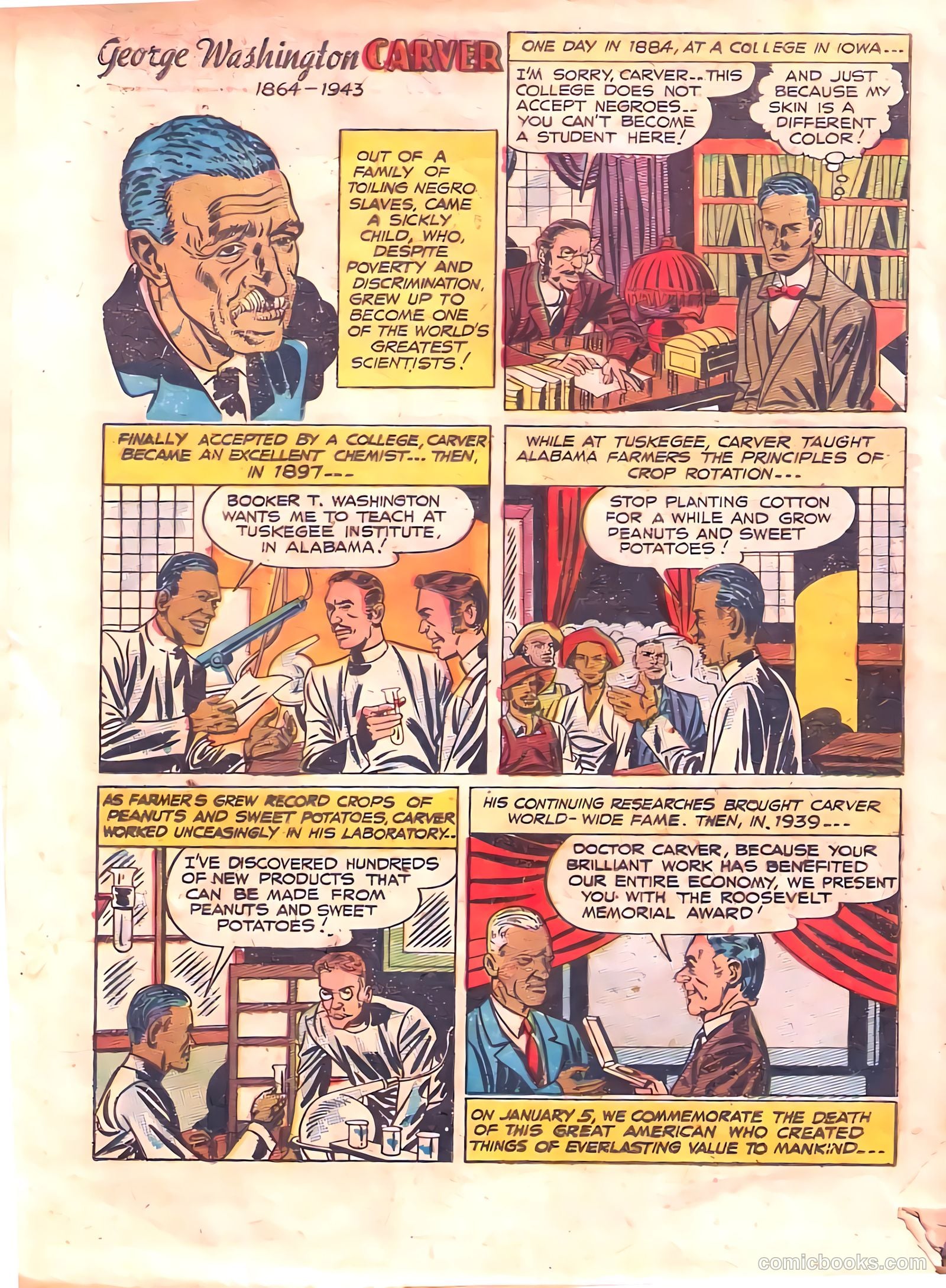 48 Famous Americans #1 — page 12 of 52