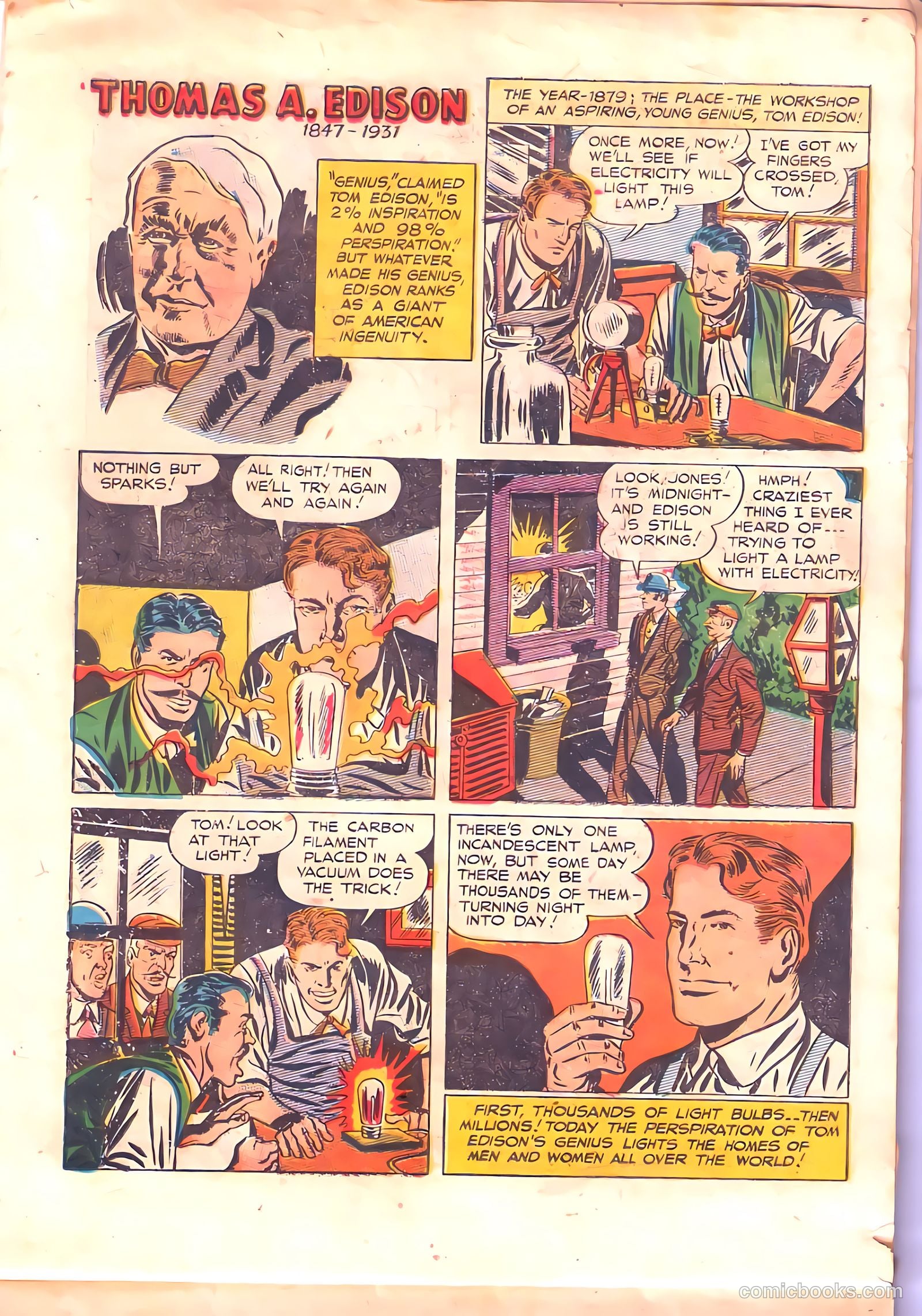 48 Famous Americans #1 — page 16 of 52