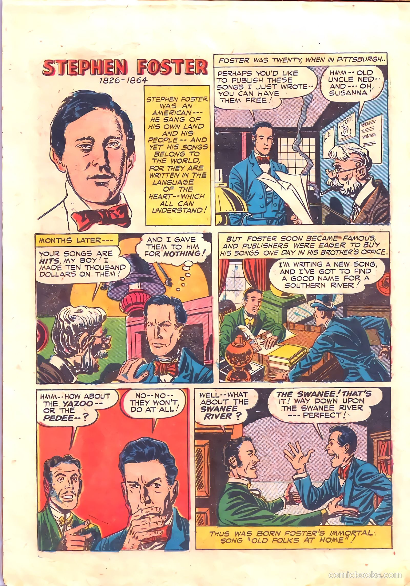 48 Famous Americans #1 — page 19 of 52