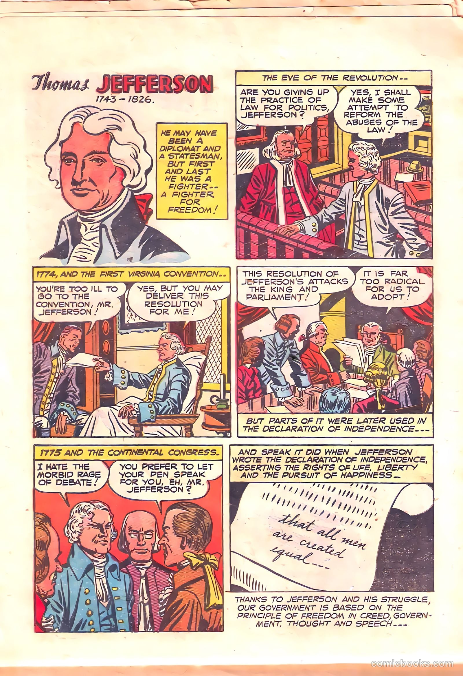 48 Famous Americans #1 — page 30 of 52