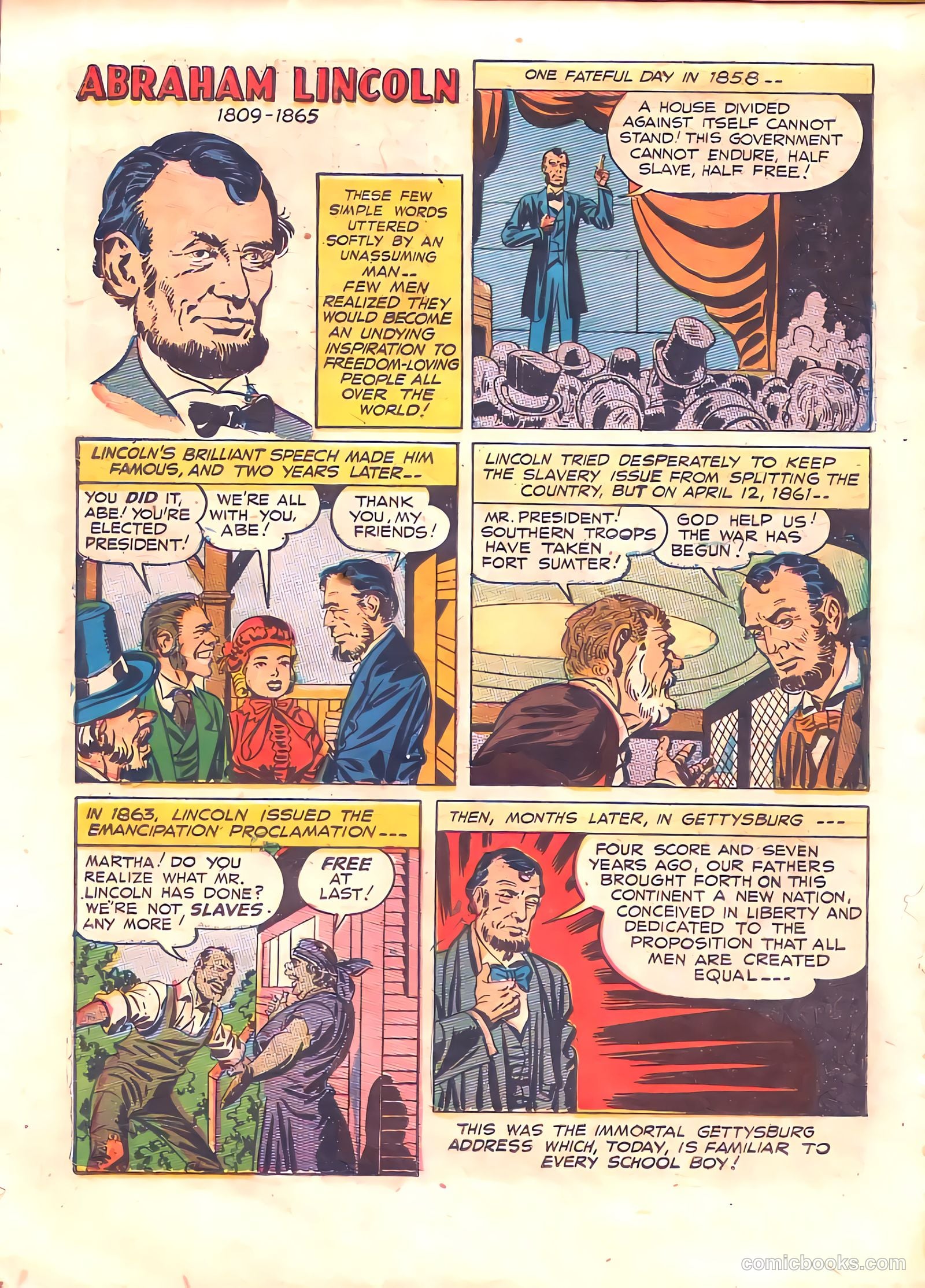 48 Famous Americans #1 — page 35 of 52