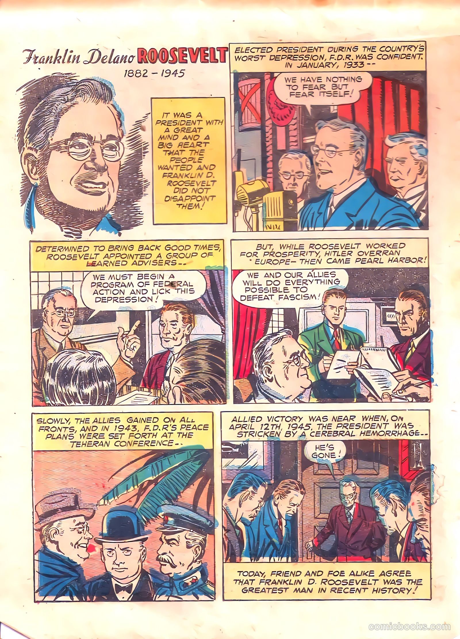 48 Famous Americans #1 — page 45 of 52