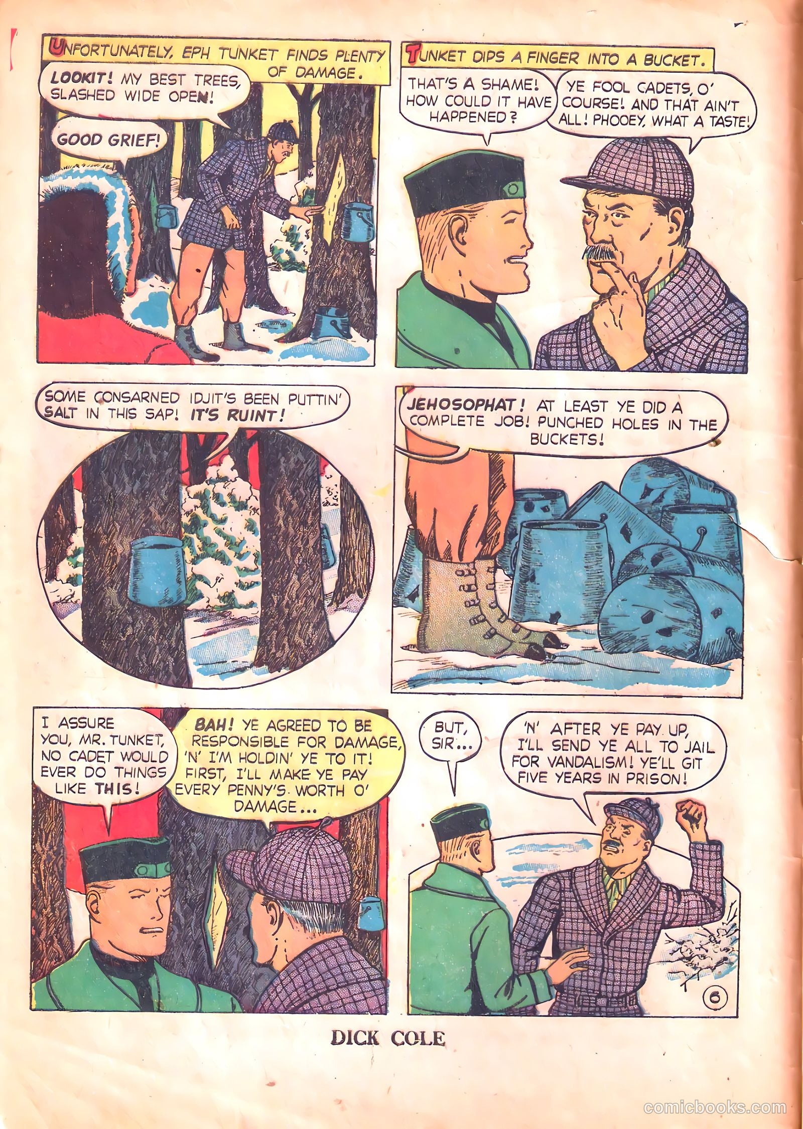 Dick Cole #3 — page 8 of 36