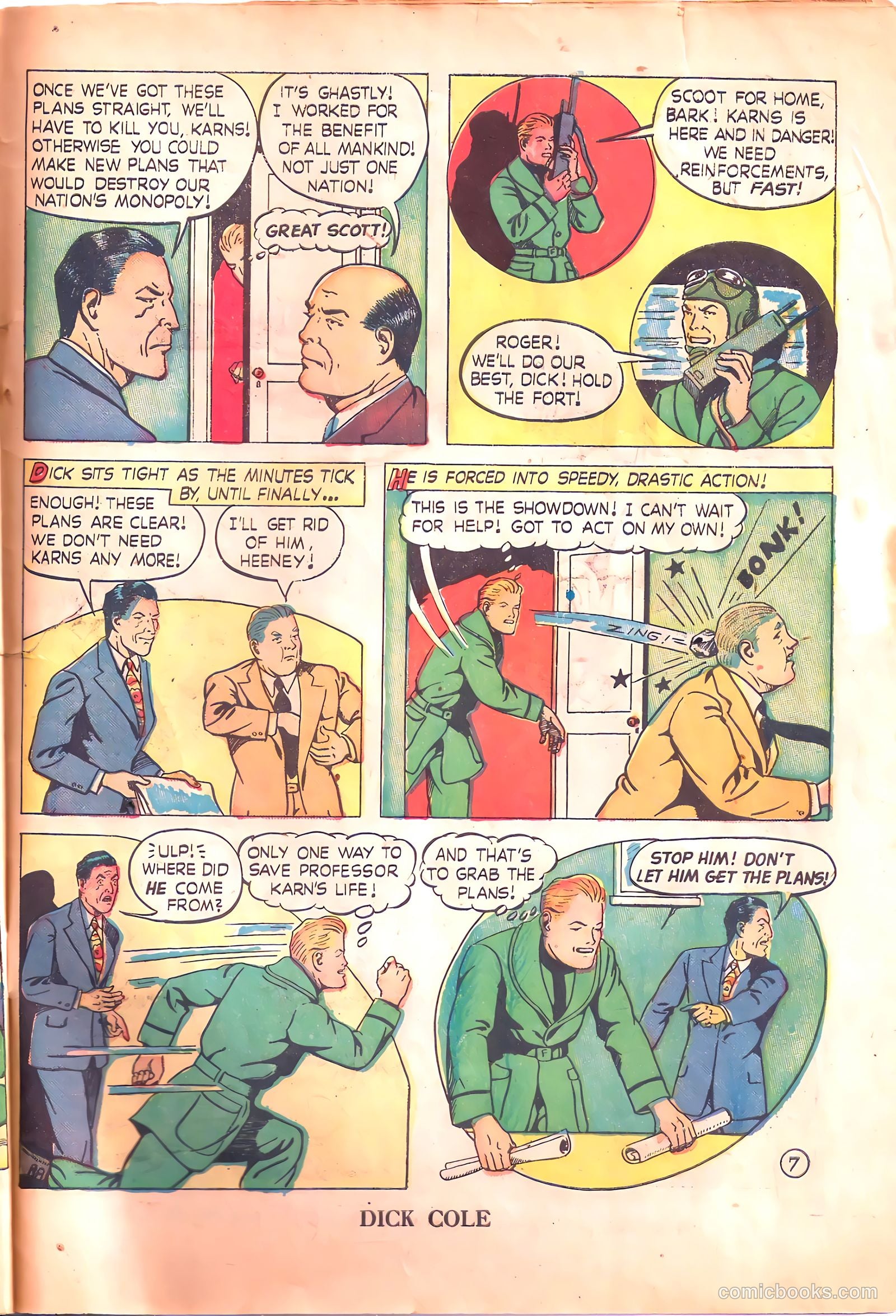Dick Cole #3 — page 31 of 36