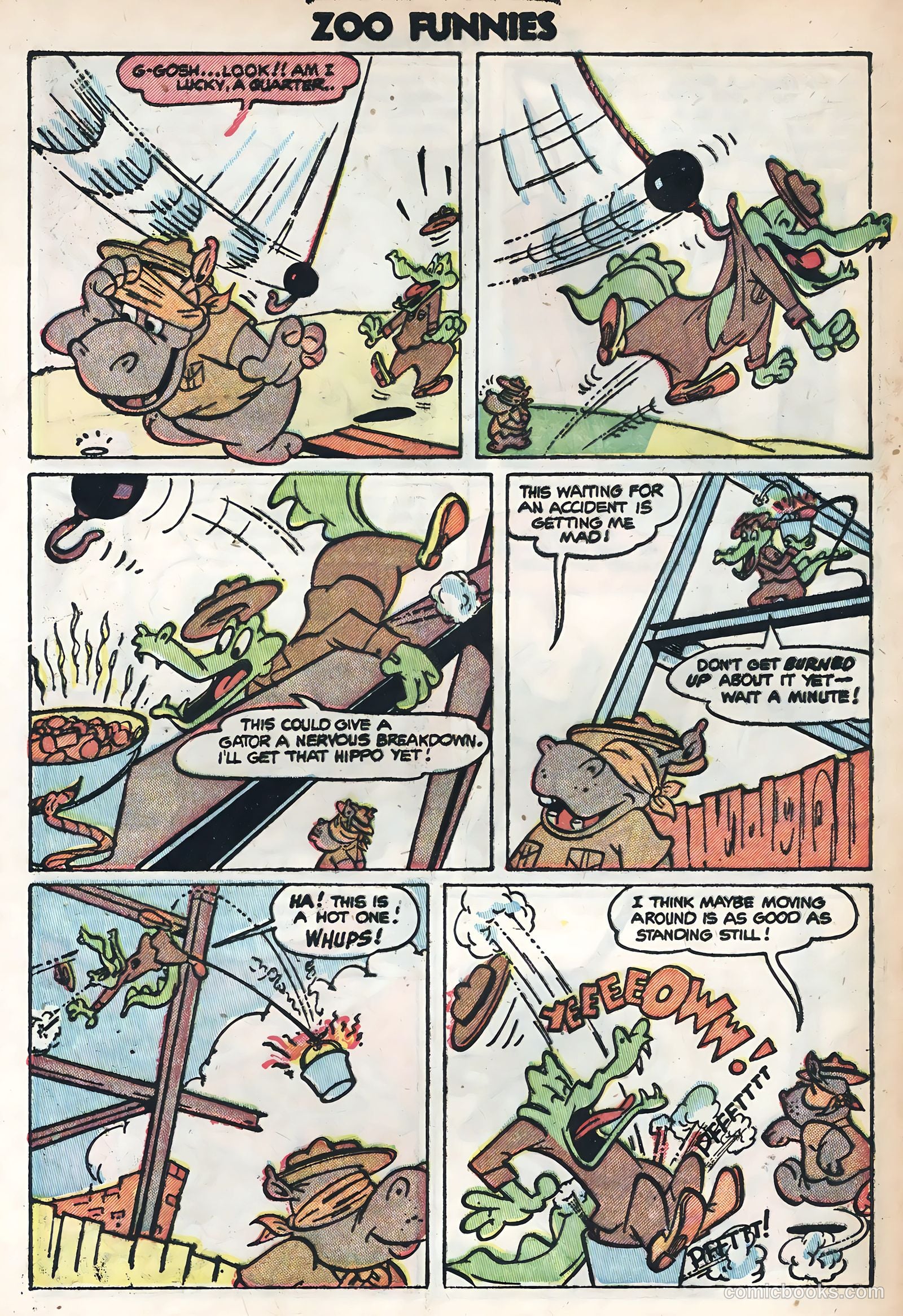 Zoo Funnies v2 #5 — page 8 of 36