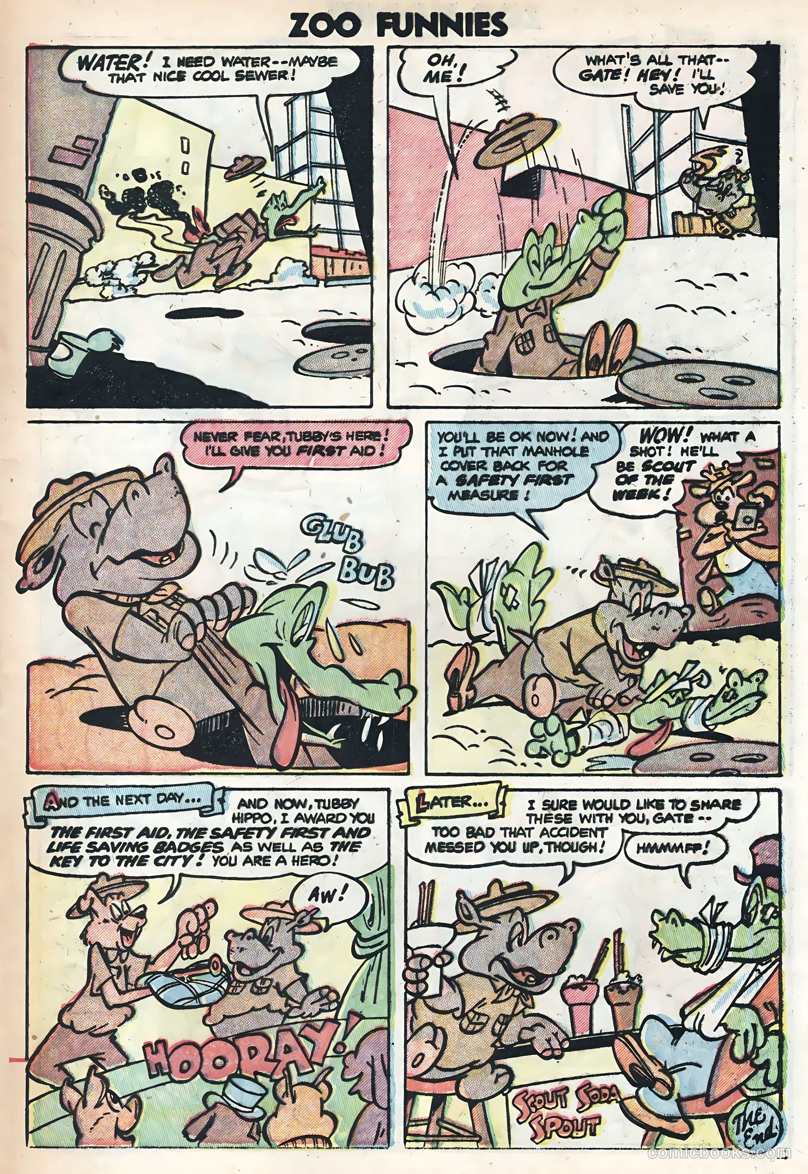 Zoo Funnies v2 #5 — page 9 of 36