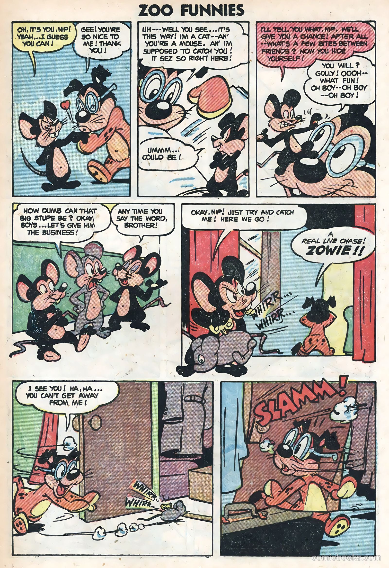 Zoo Funnies v2 #5 — page 11 of 36