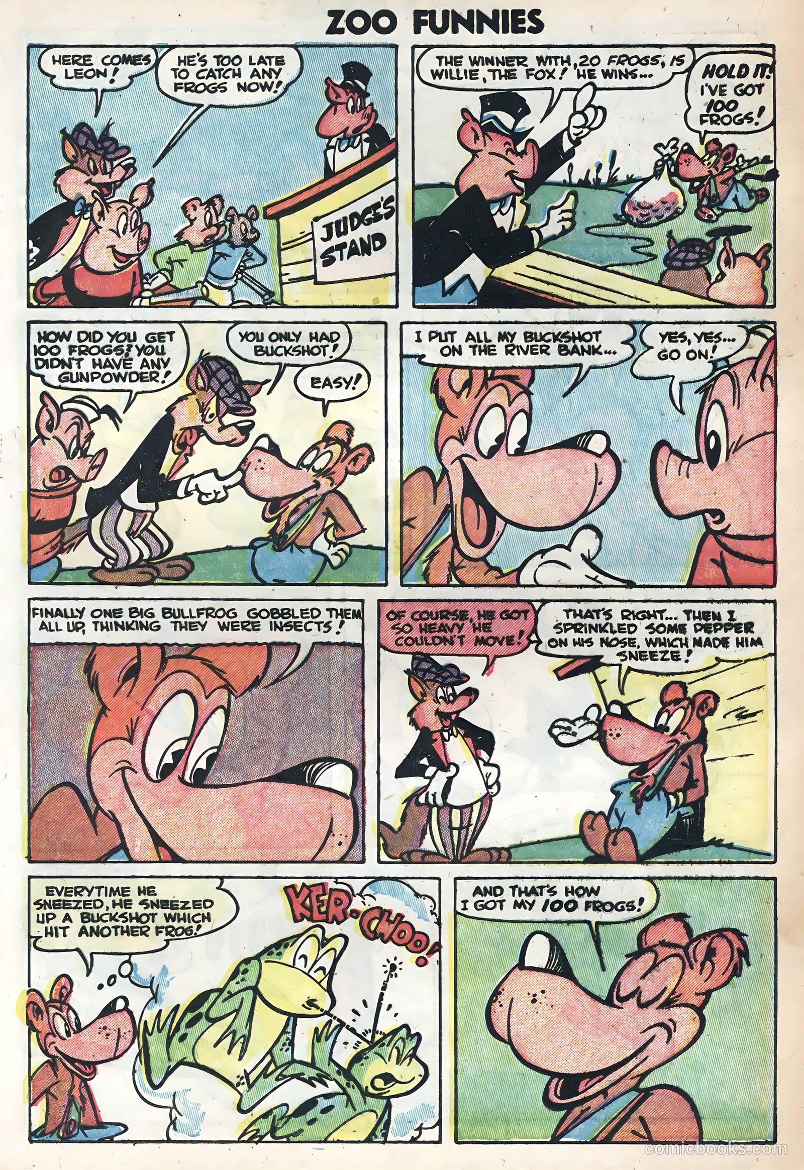 Zoo Funnies v2 #5 — page 20 of 36
