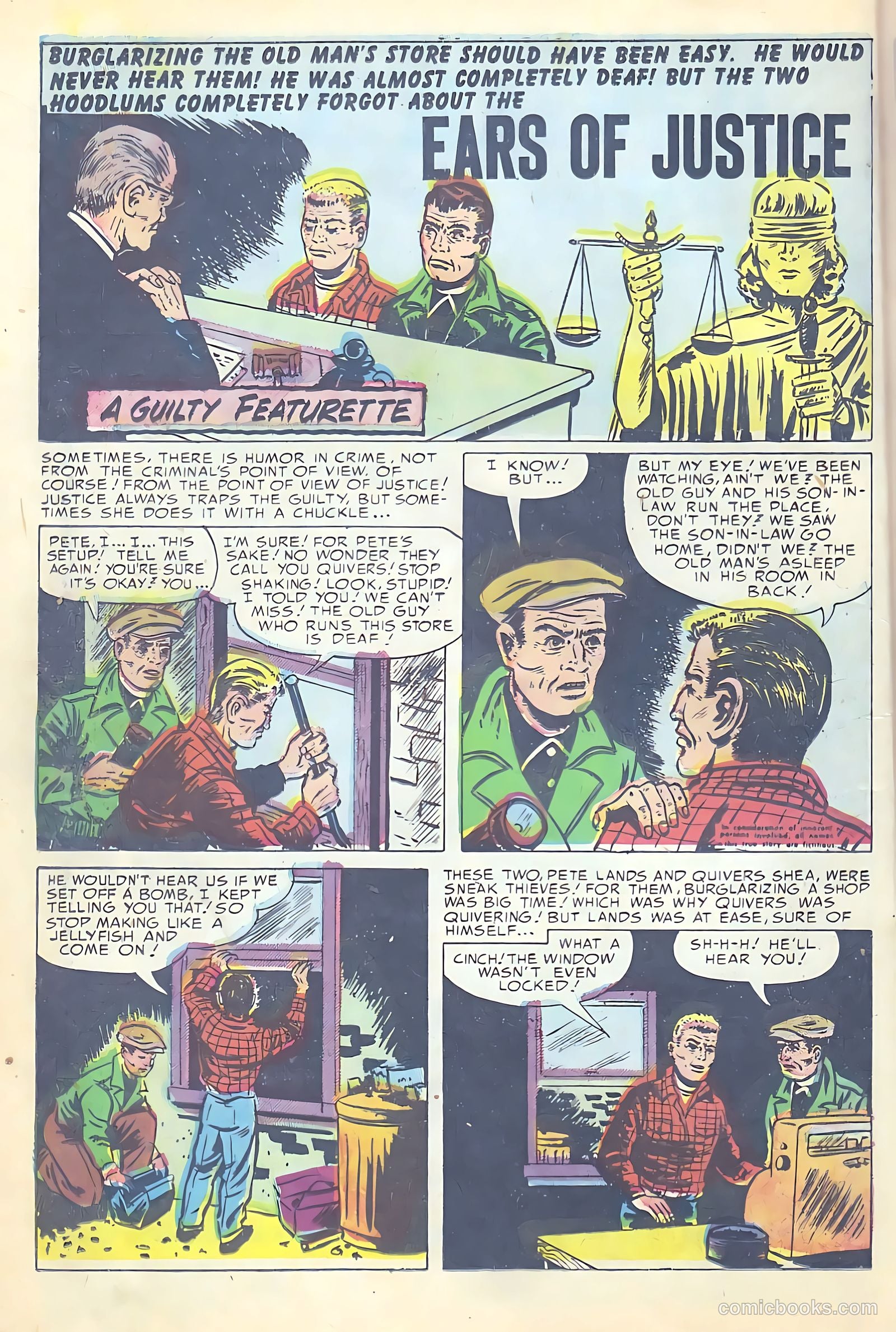Justice Traps the Guilty #46 — page 14 of 44