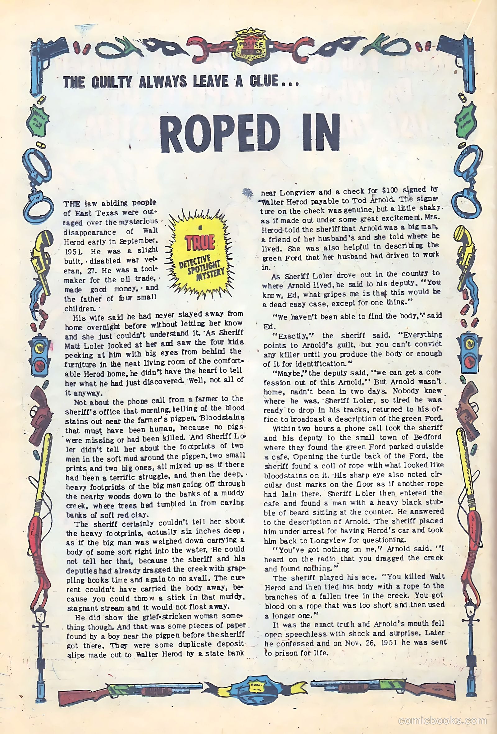 Justice Traps the Guilty #46 — page 26 of 44
