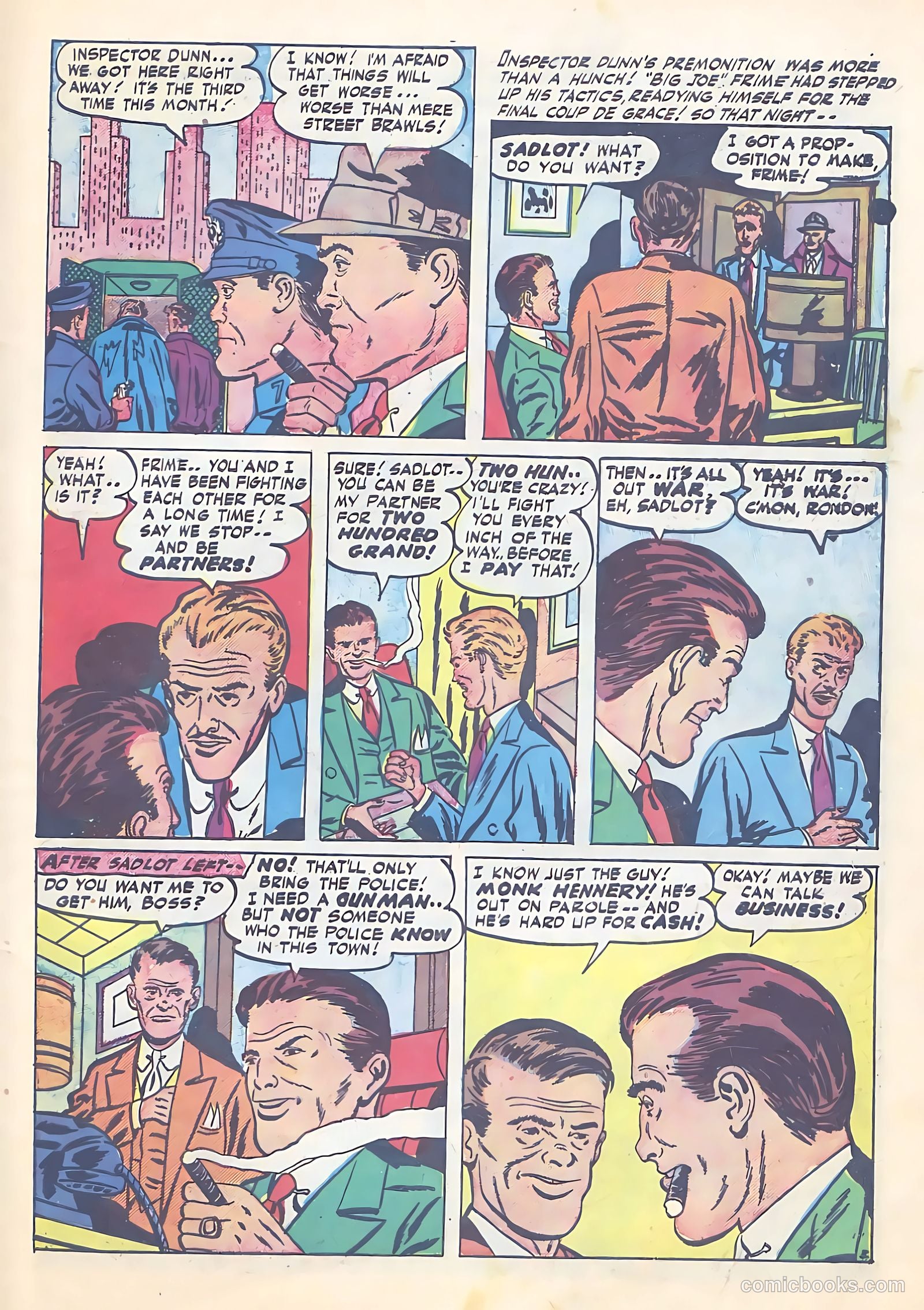 Justice Traps the Guilty #46 — page 35 of 44