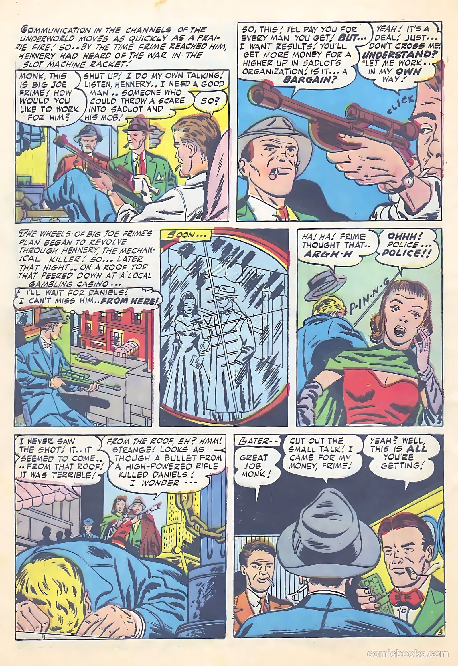 Justice Traps the Guilty #46 — page 36 of 44