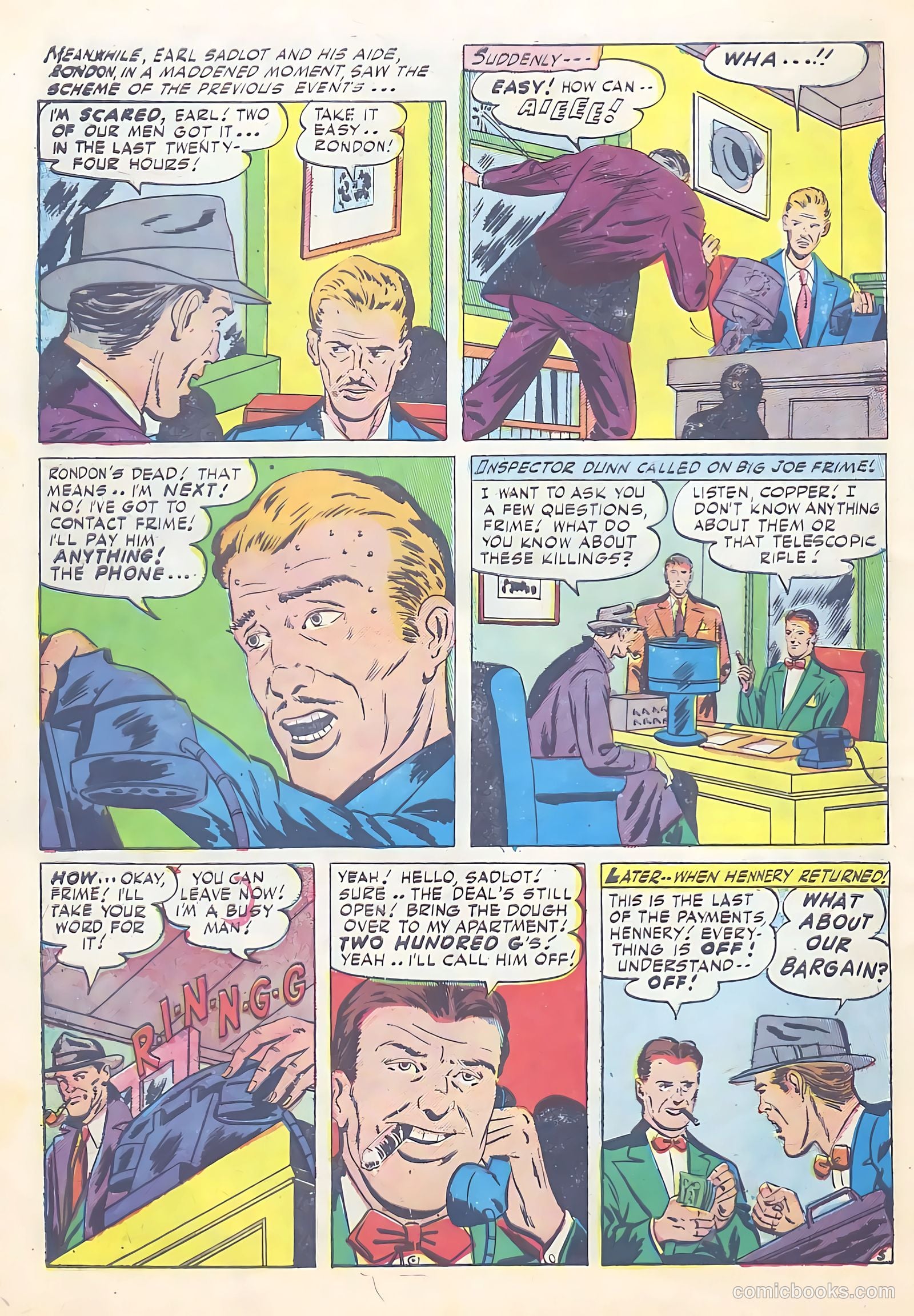 Justice Traps the Guilty #46 — page 38 of 44