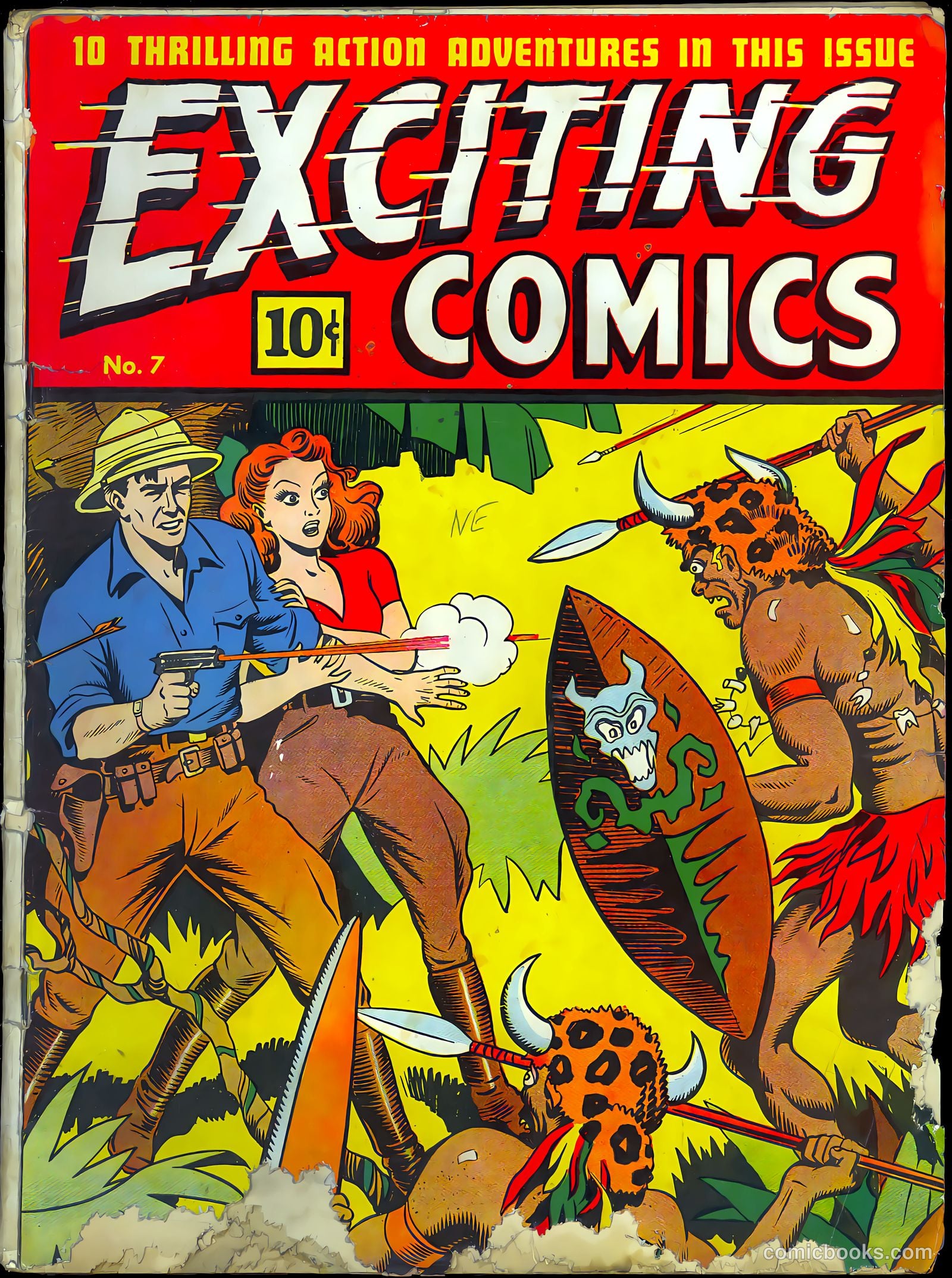 Exciting Comics #7 — page 1 of 68